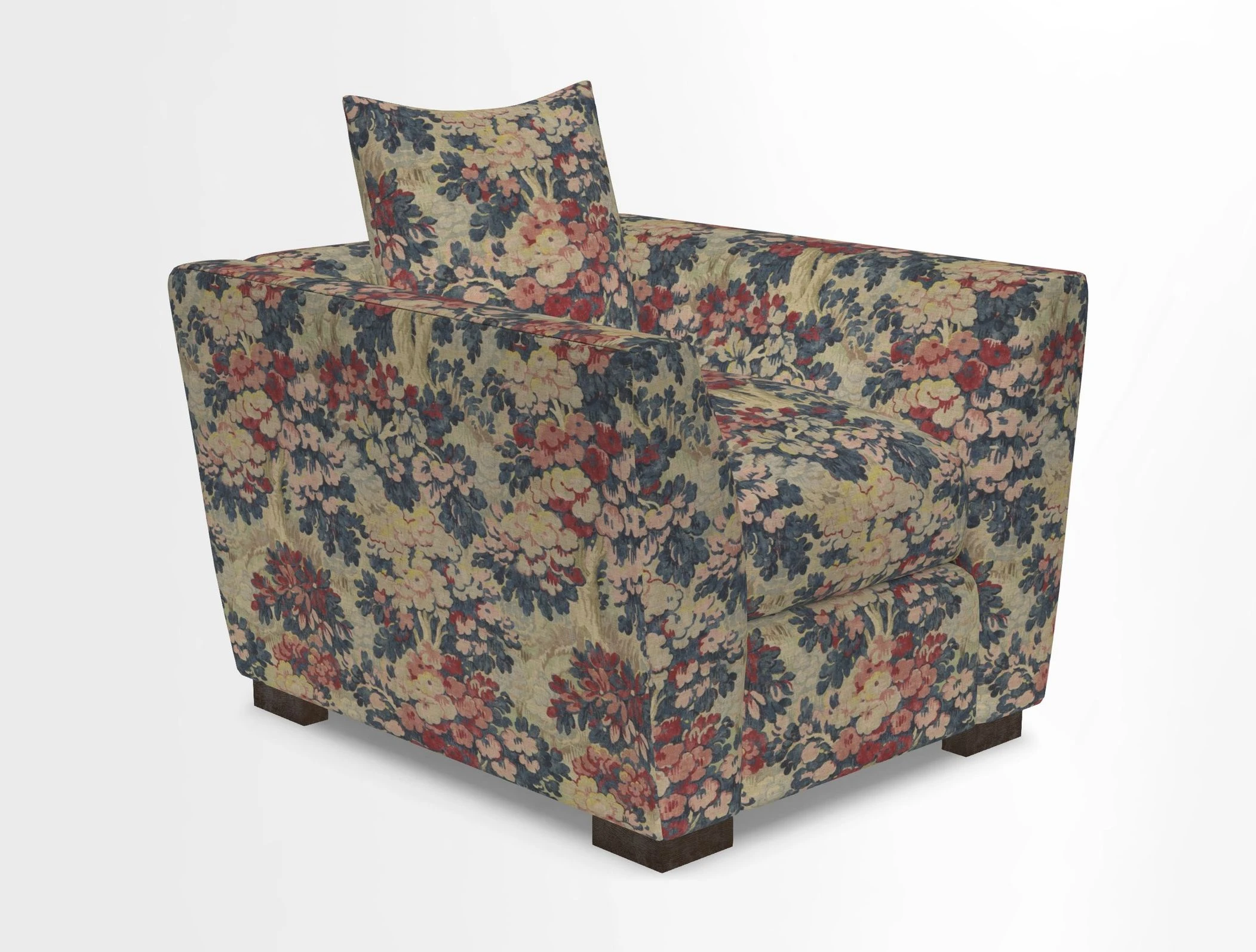 Hambledon Chair in Two Tone Plain  Biscuit