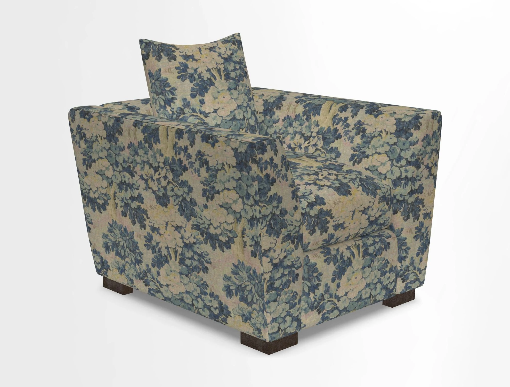 Hambledon Chair in Two Tone Plain  Biscuit