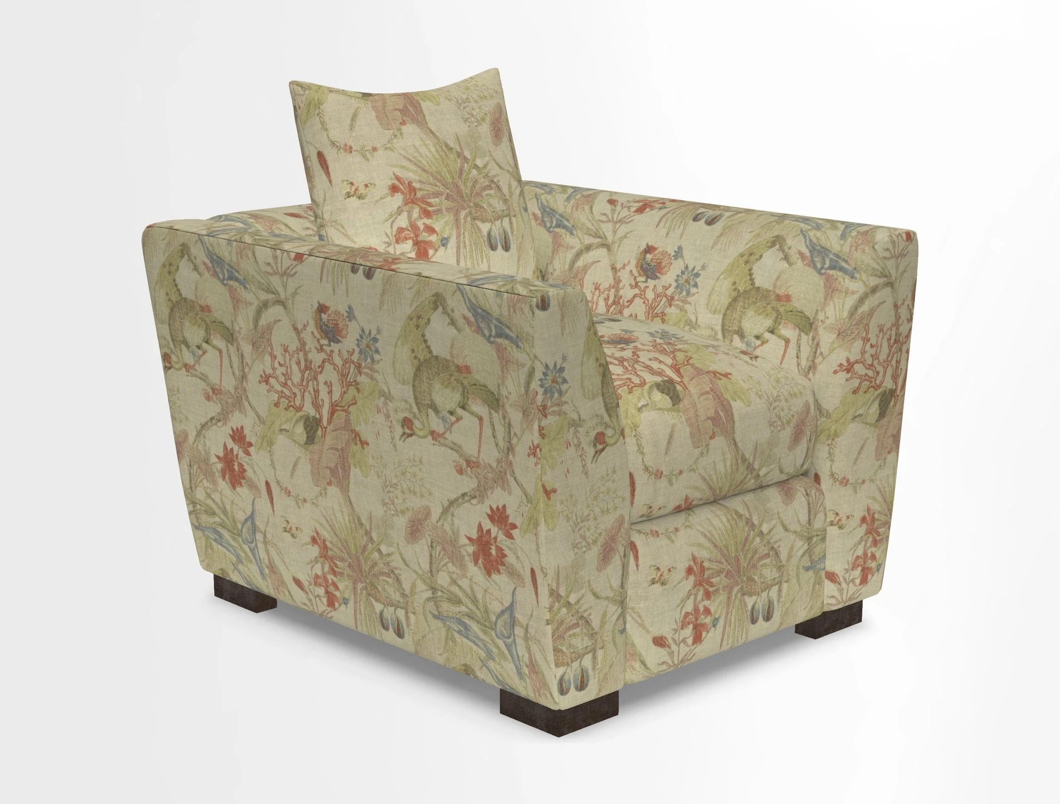Hambledon Chair in Two Tone Plain  Biscuit