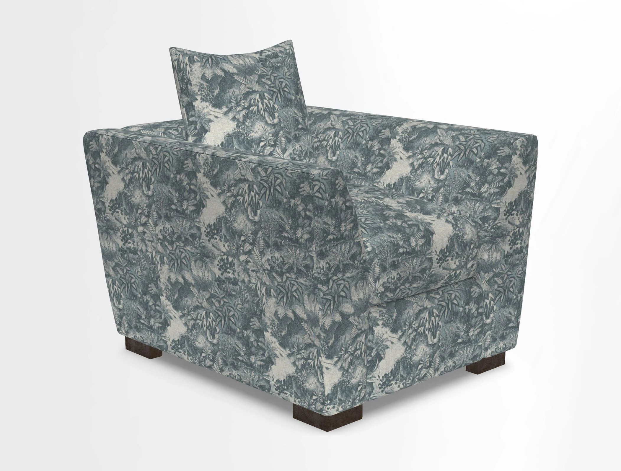 Hambledon Chair in Two Tone Plain  Biscuit