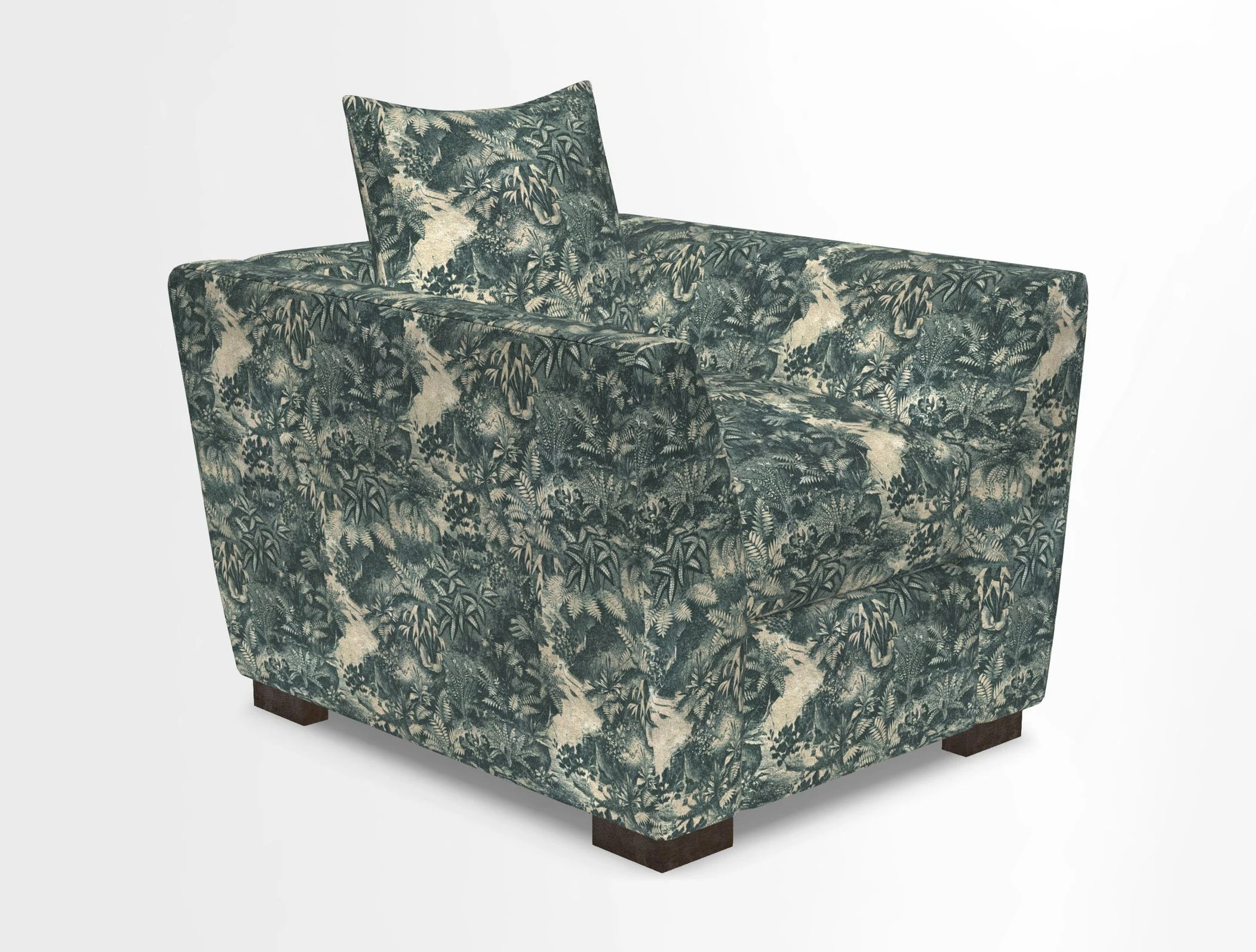 Hambledon Chair in Two Tone Plain  Biscuit