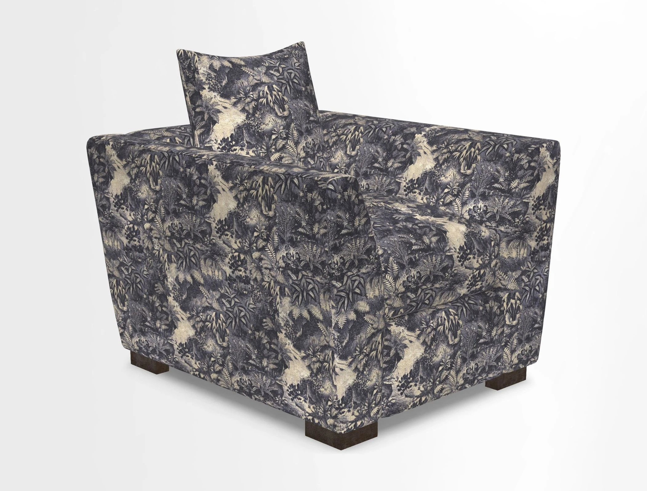 Hambledon Chair in Two Tone Plain  Biscuit