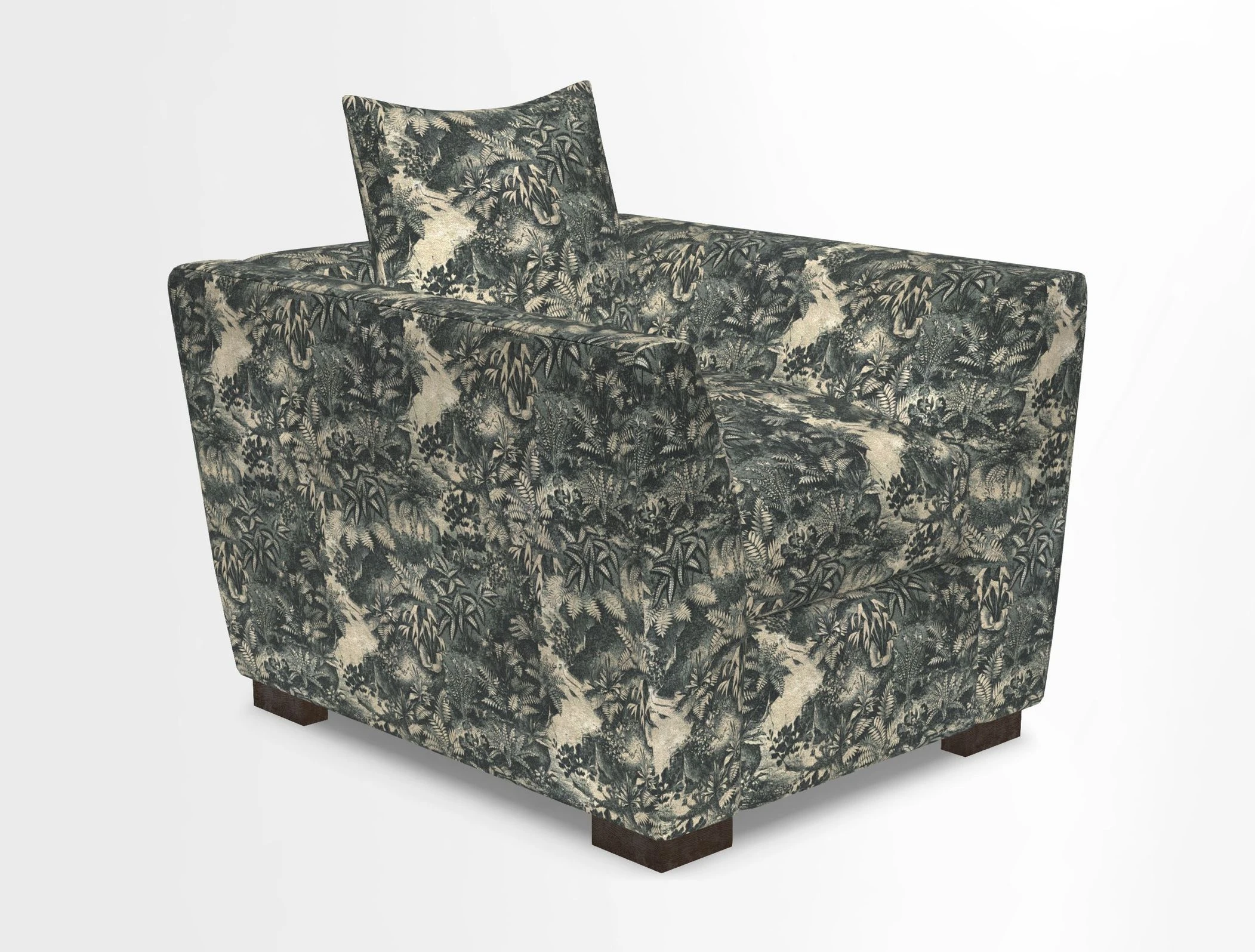 Hambledon Chair in Two Tone Plain  Biscuit