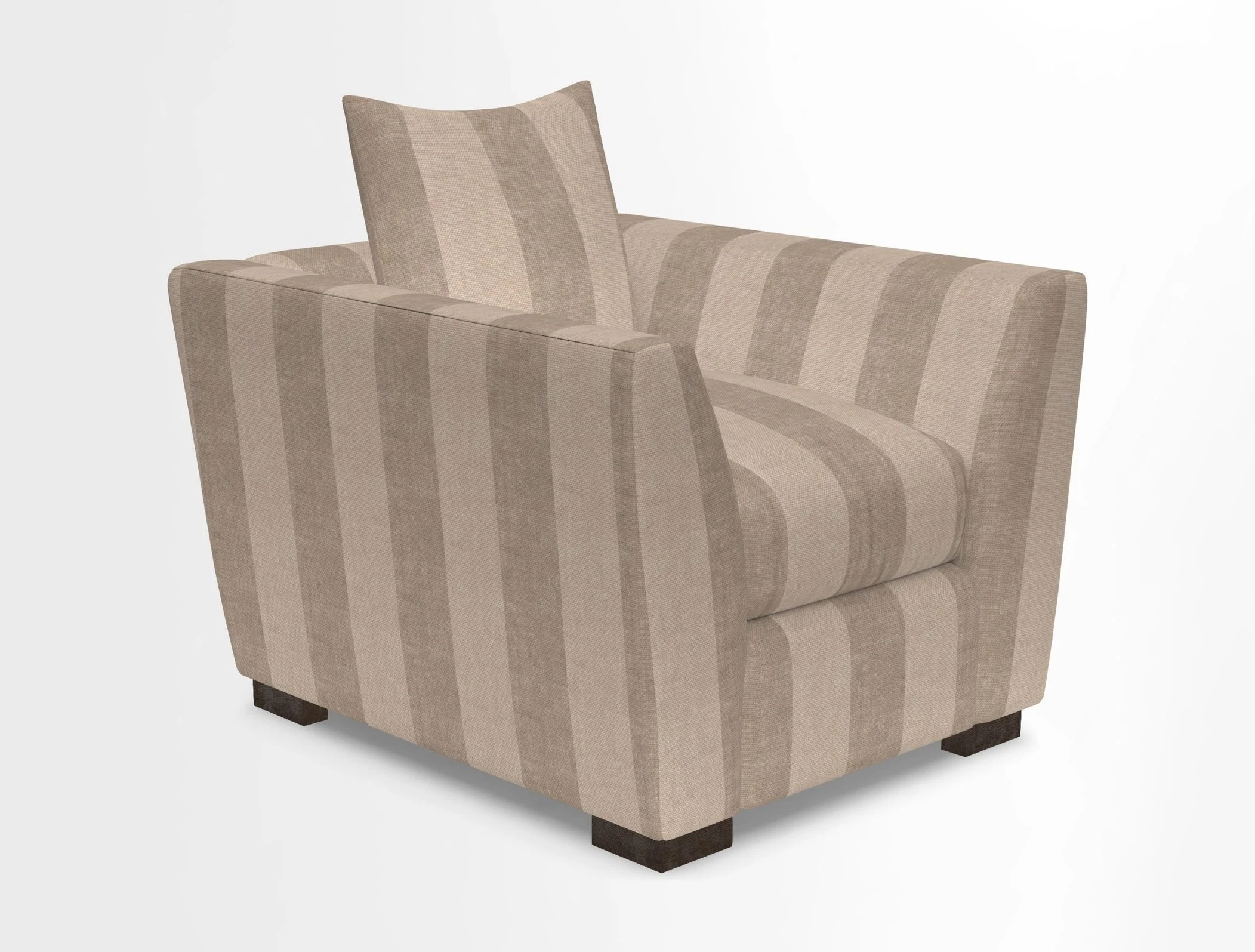 Hambledon Chair in Two Tone Plain  Biscuit