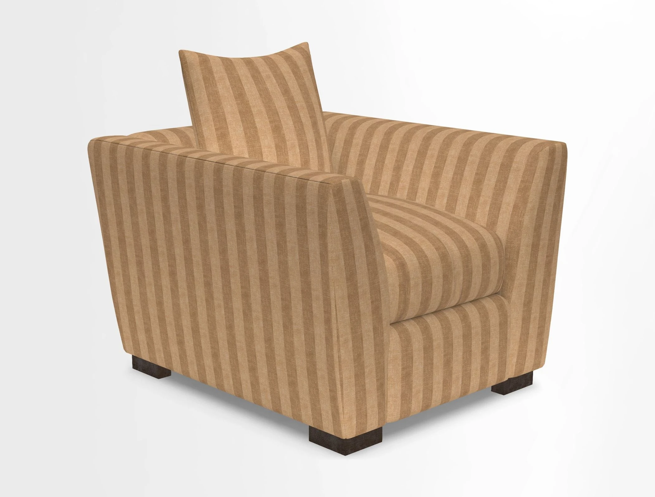 Hambledon Chair in Two Tone Plain  Biscuit