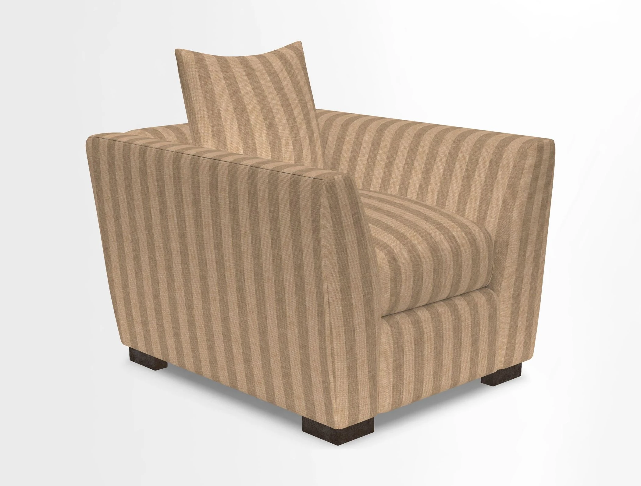 Hambledon Chair in Two Tone Plain  Biscuit