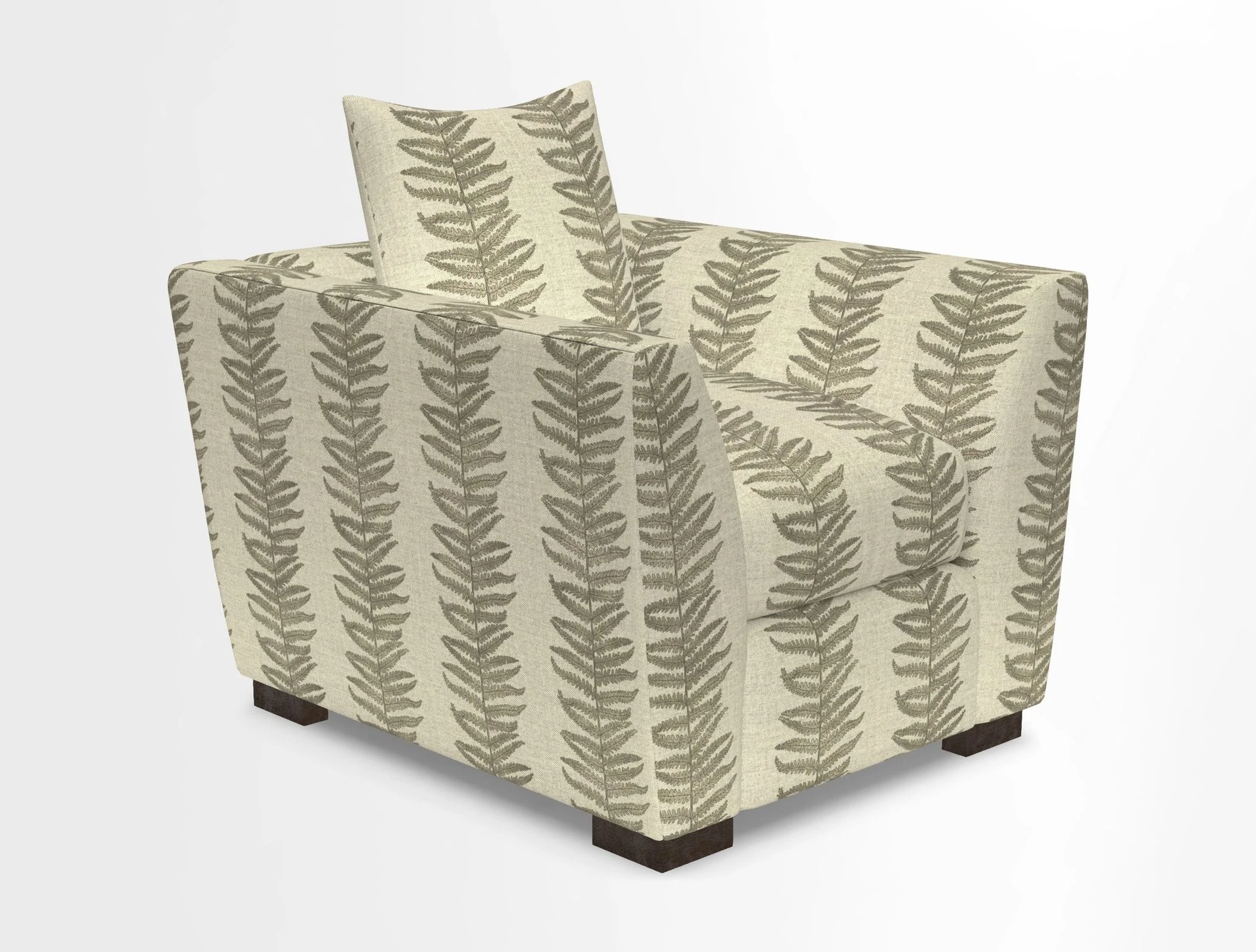 Hambledon Chair in Two Tone Plain  Biscuit