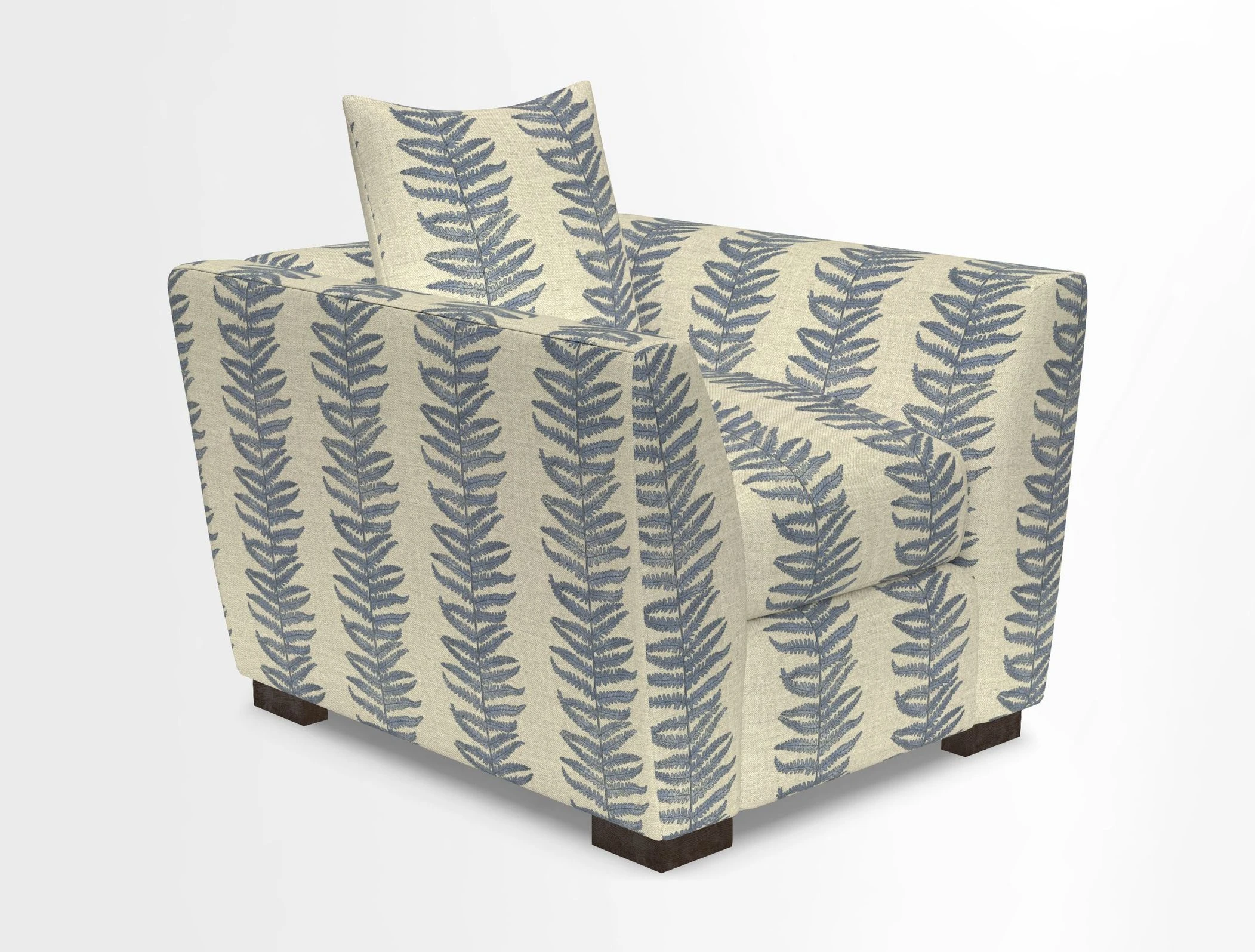 Hambledon Chair in Two Tone Plain  Biscuit