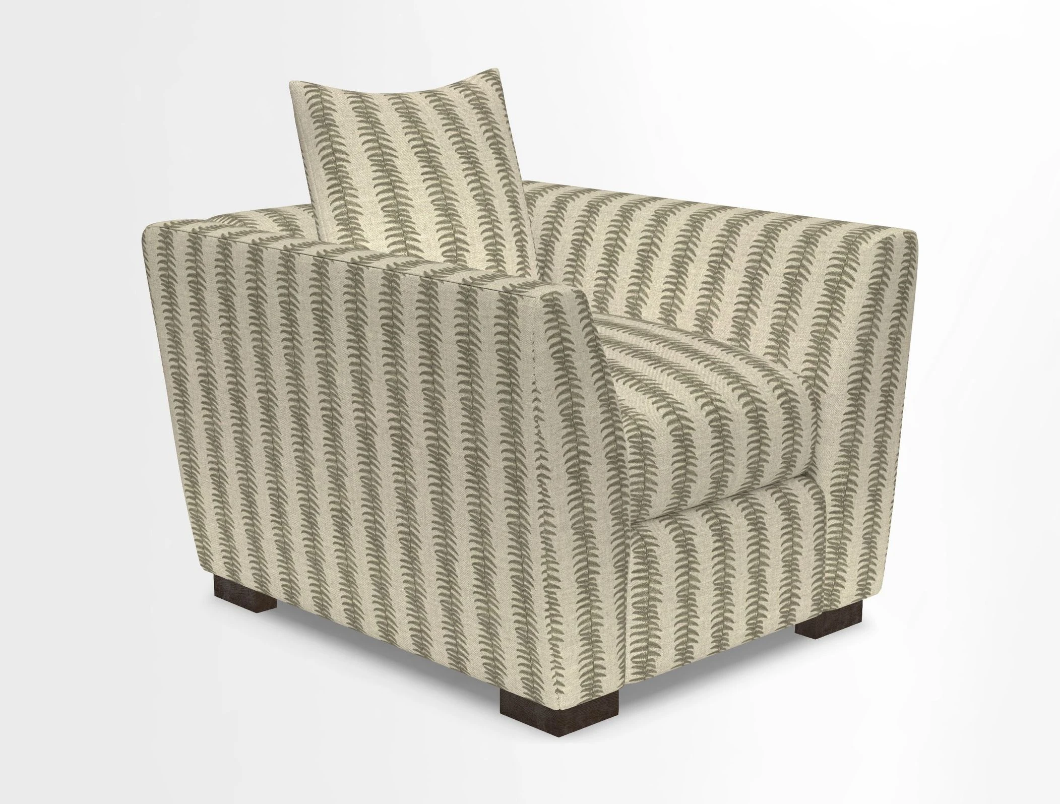 Hambledon Chair in Two Tone Plain  Biscuit