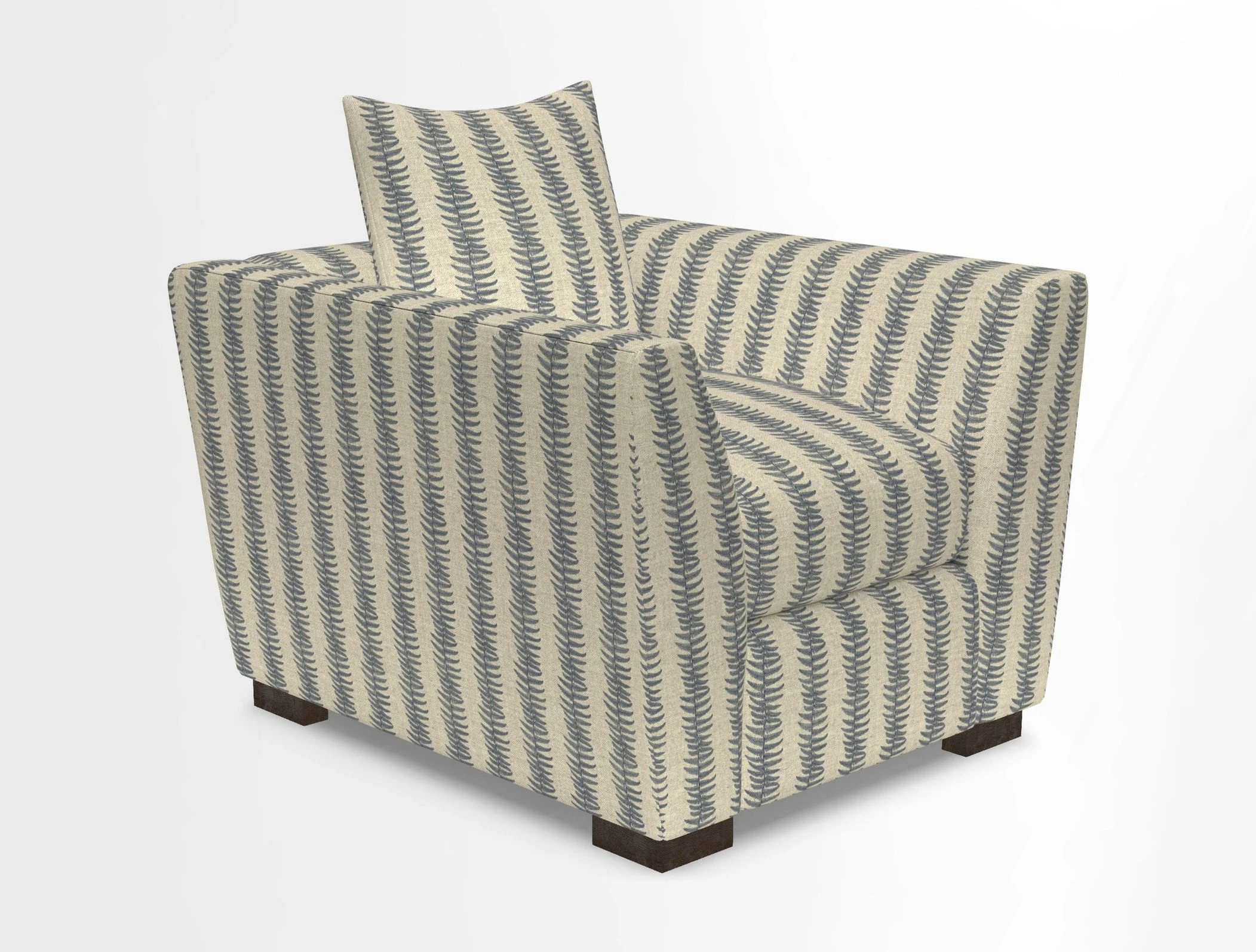 Hambledon Chair in Two Tone Plain  Biscuit