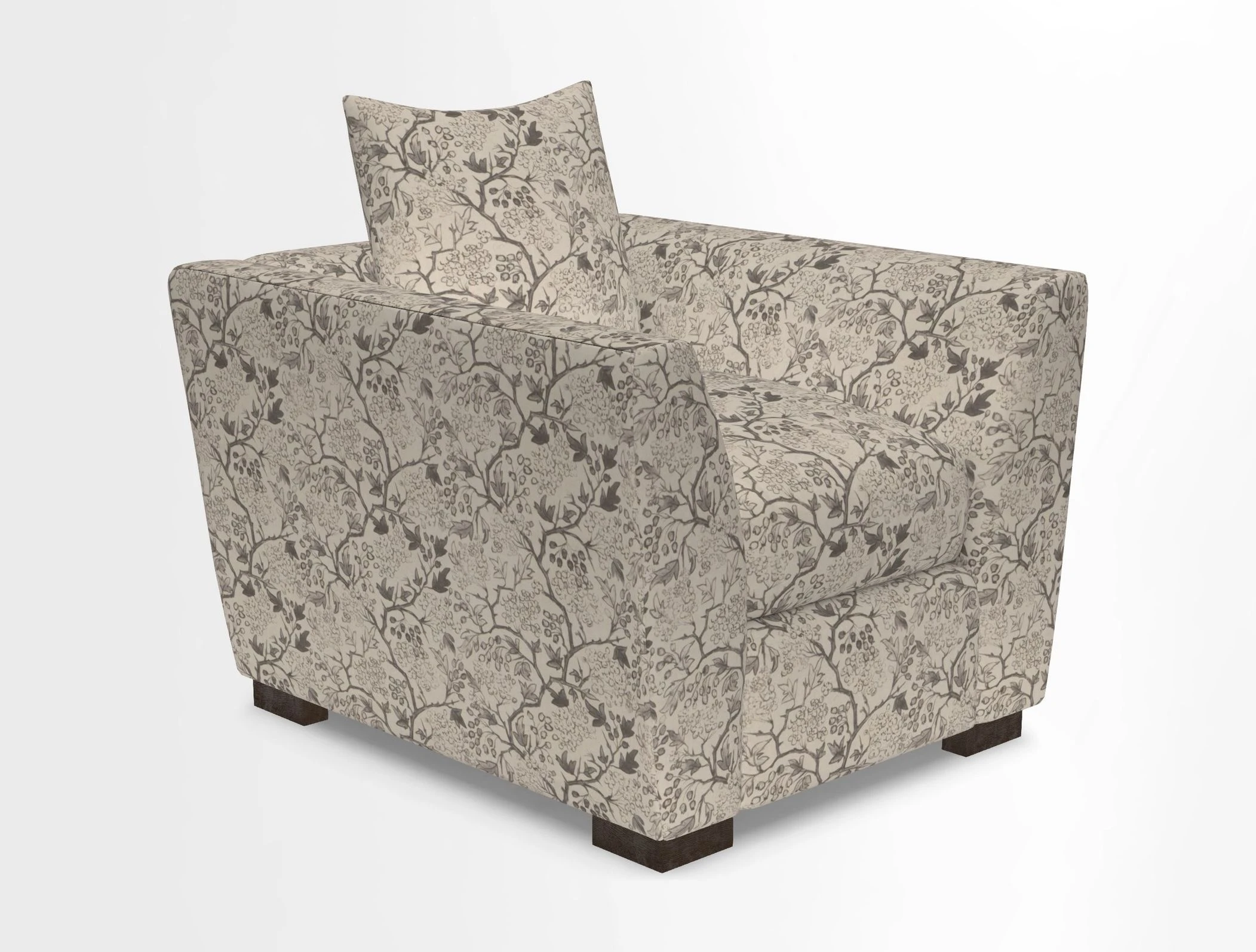 Hambledon Chair in Two Tone Plain  Biscuit