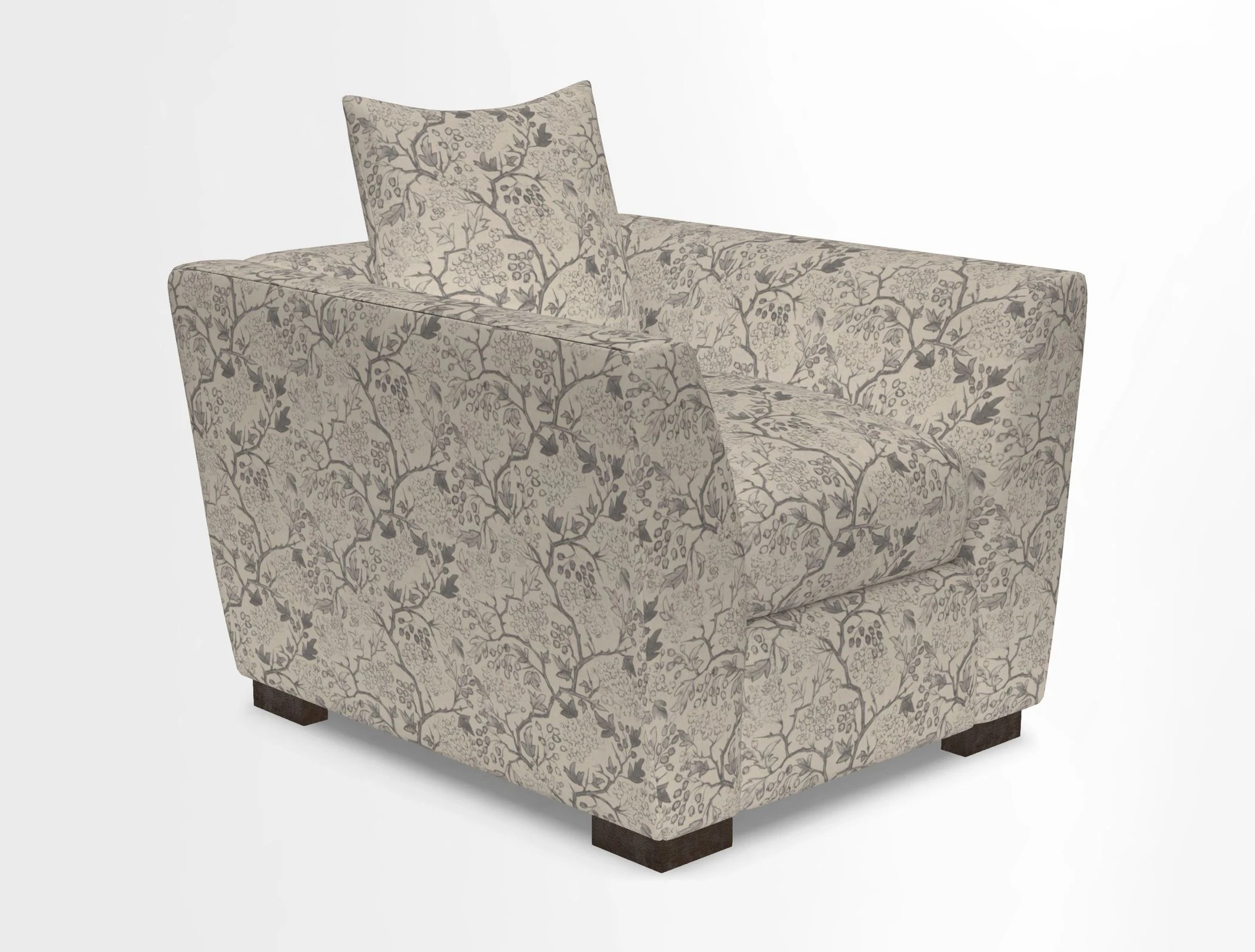 Hambledon Chair in Two Tone Plain  Biscuit