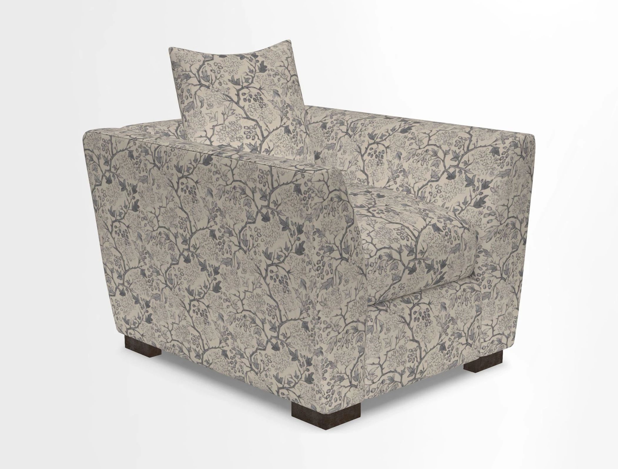 Hambledon Chair in Two Tone Plain  Biscuit