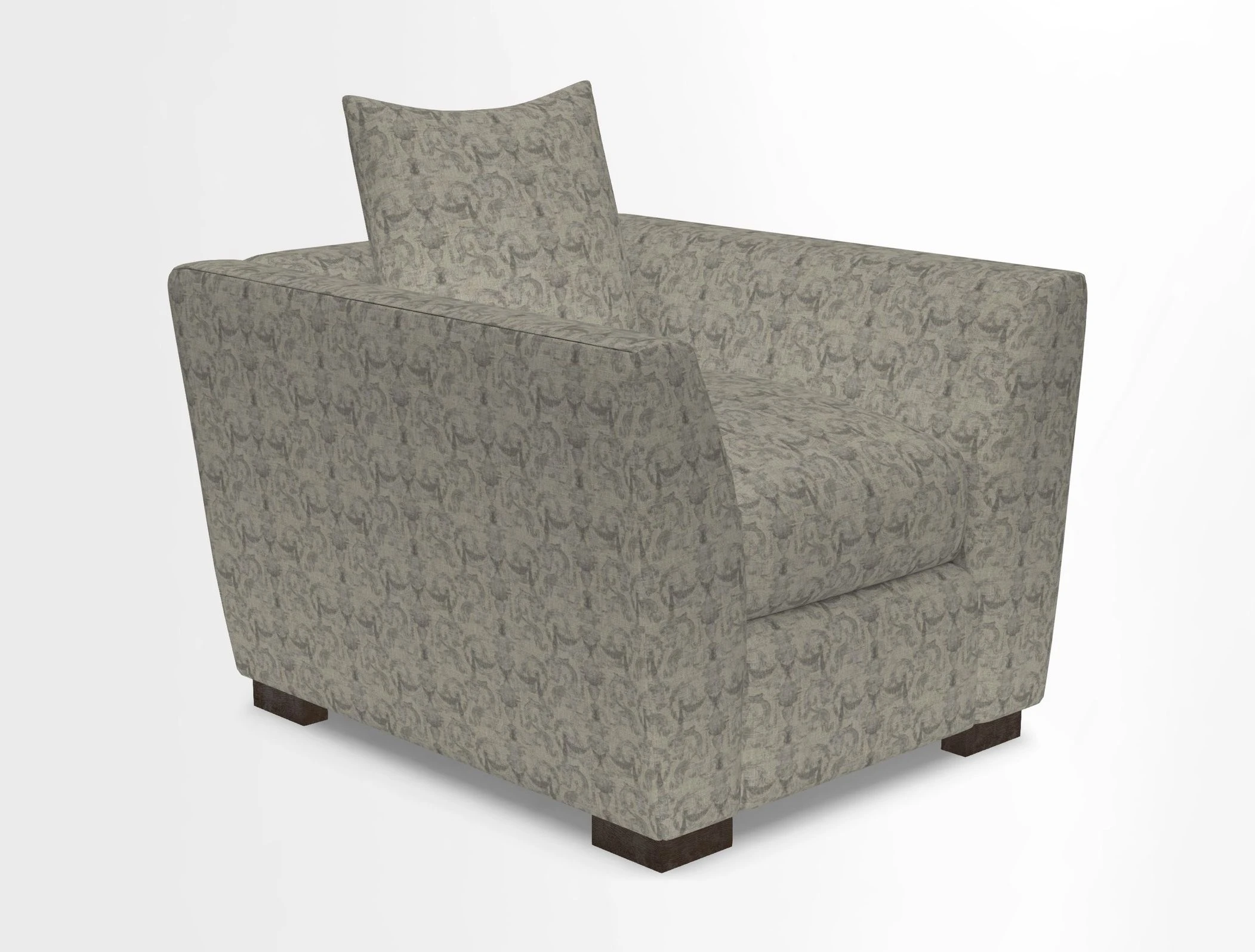 Hambledon Chair in Two Tone Plain  Biscuit