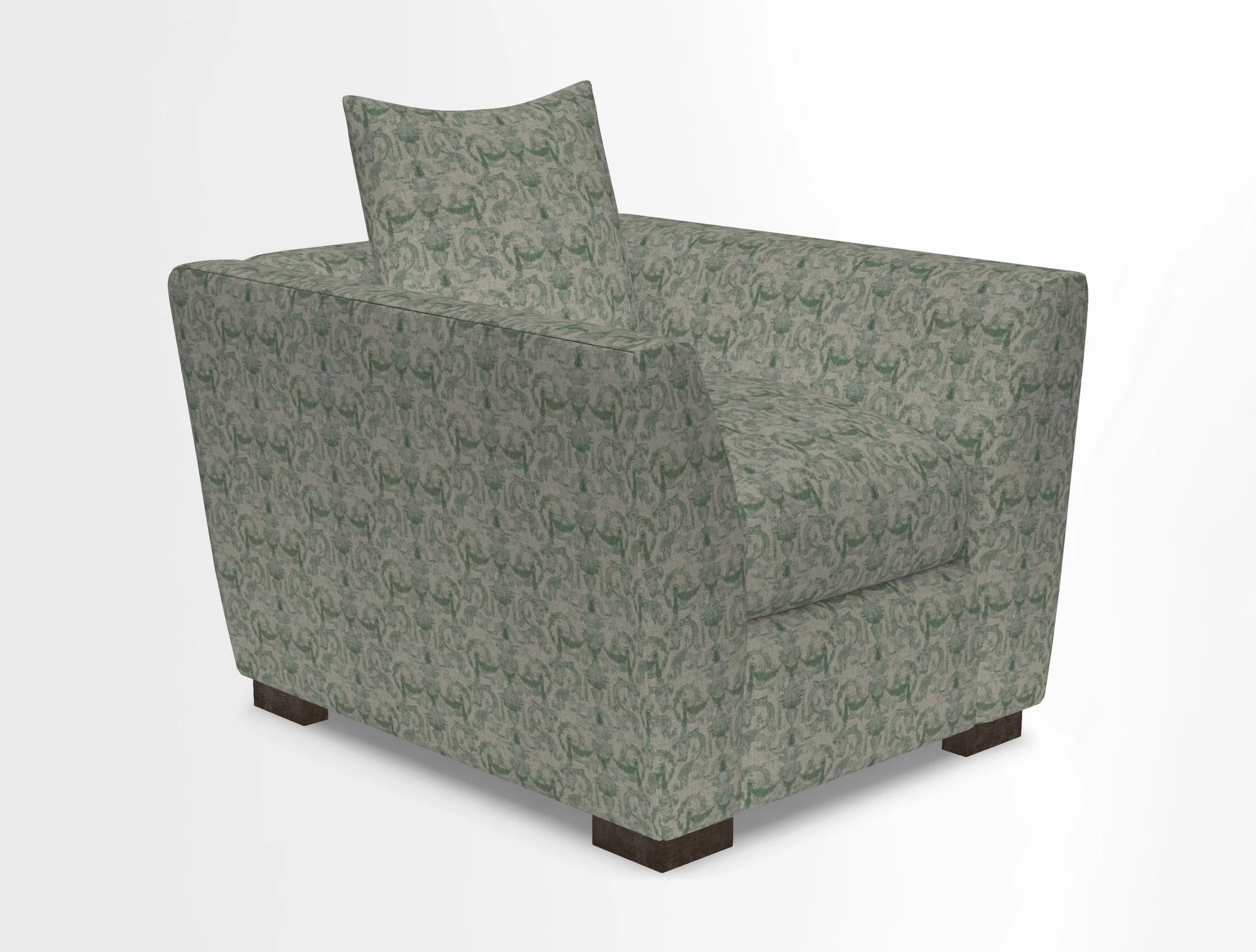 Hambledon Chair in Two Tone Plain  Biscuit