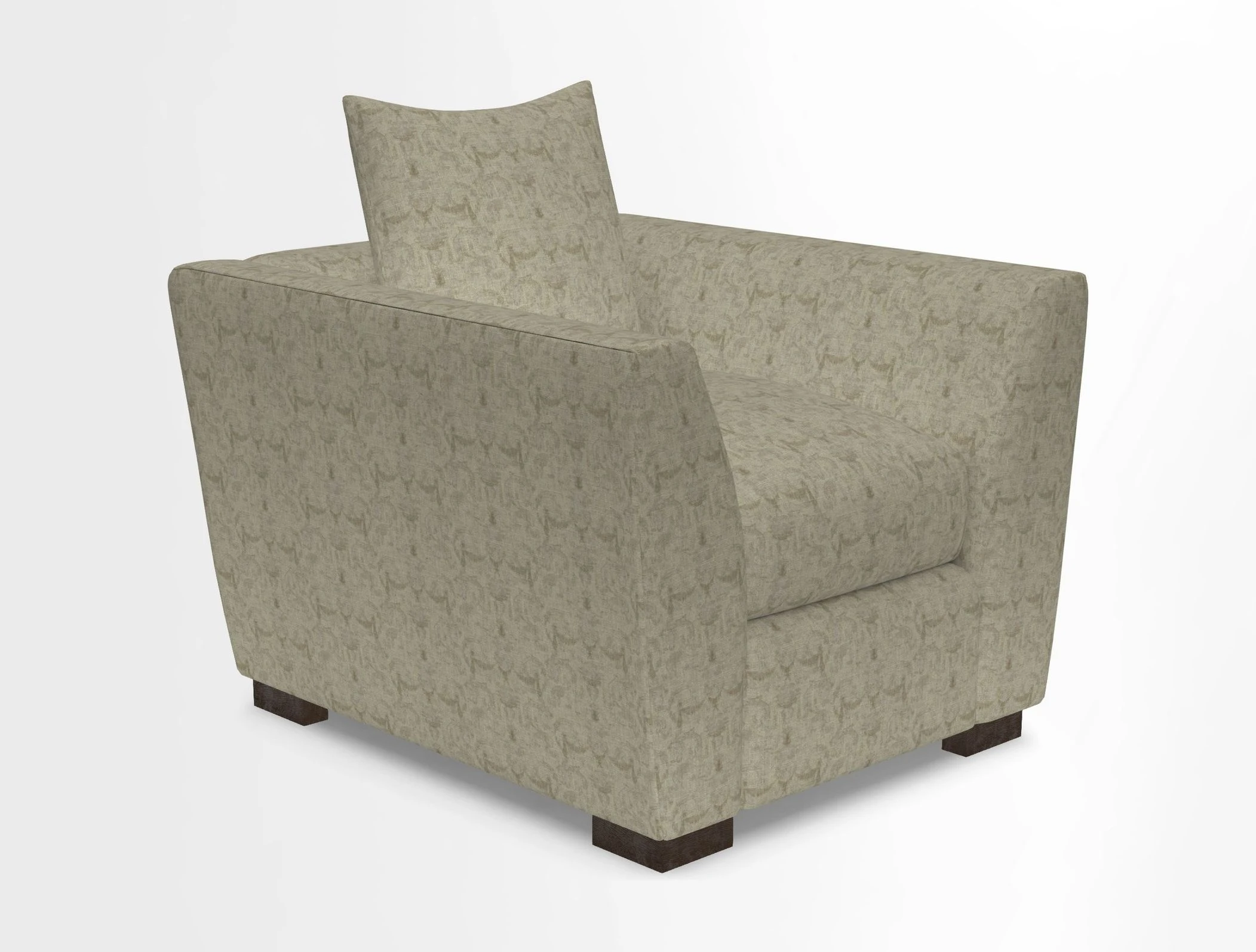 Hambledon Chair in Two Tone Plain  Biscuit