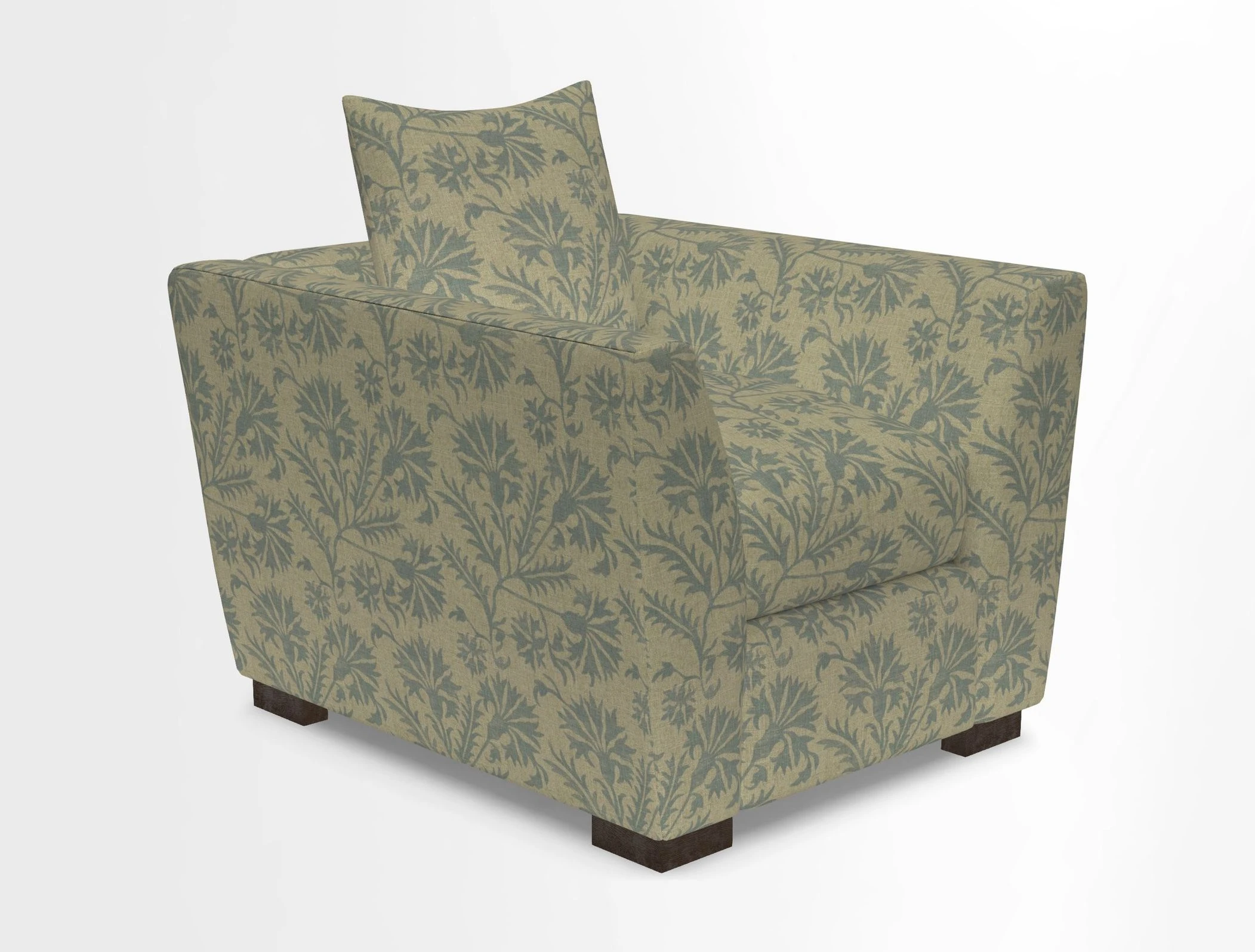 Hambledon Chair in Two Tone Plain  Biscuit