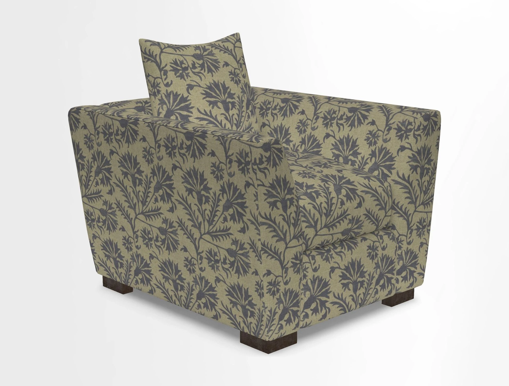 Hambledon Chair in Two Tone Plain  Biscuit