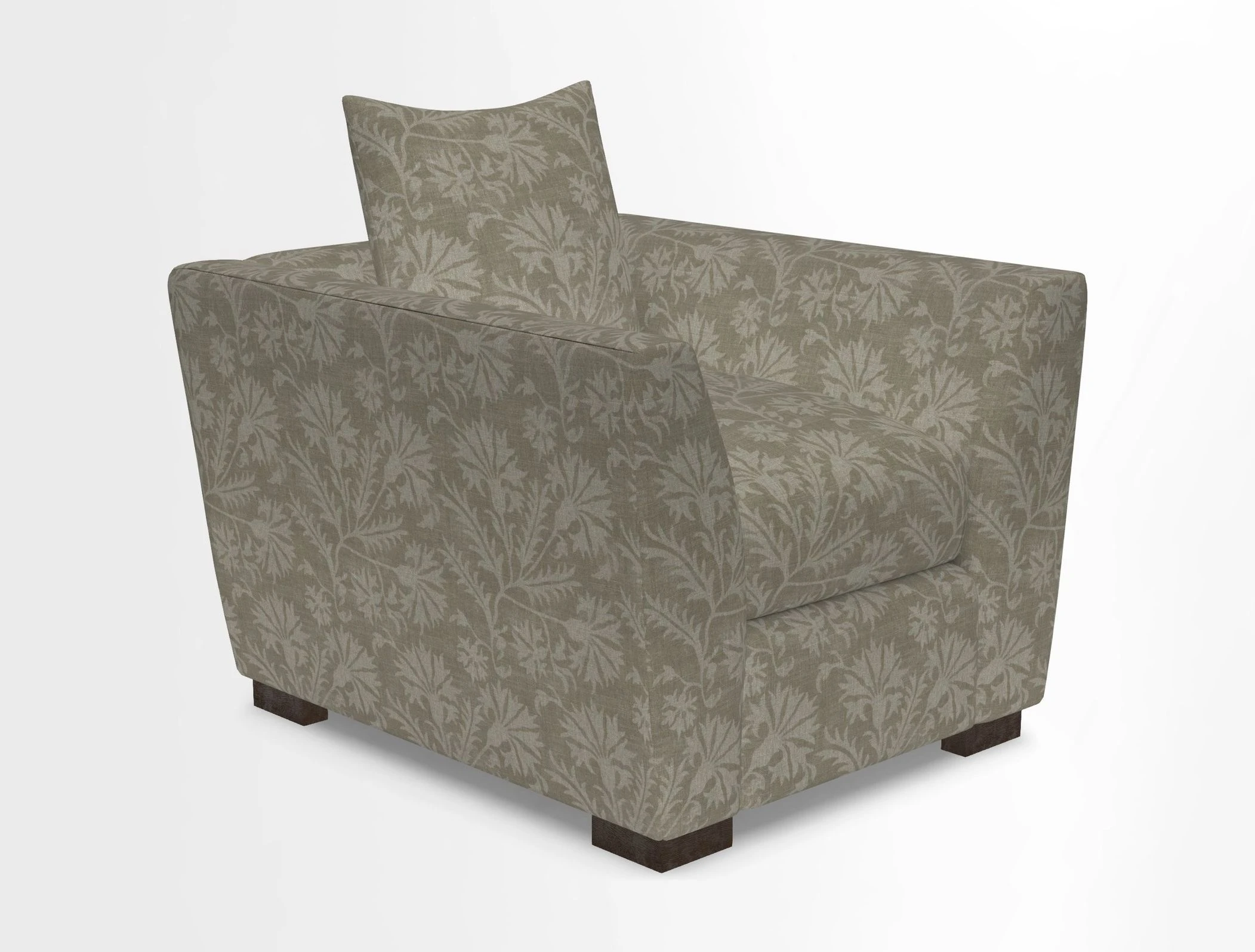 Hambledon Chair in Two Tone Plain  Biscuit