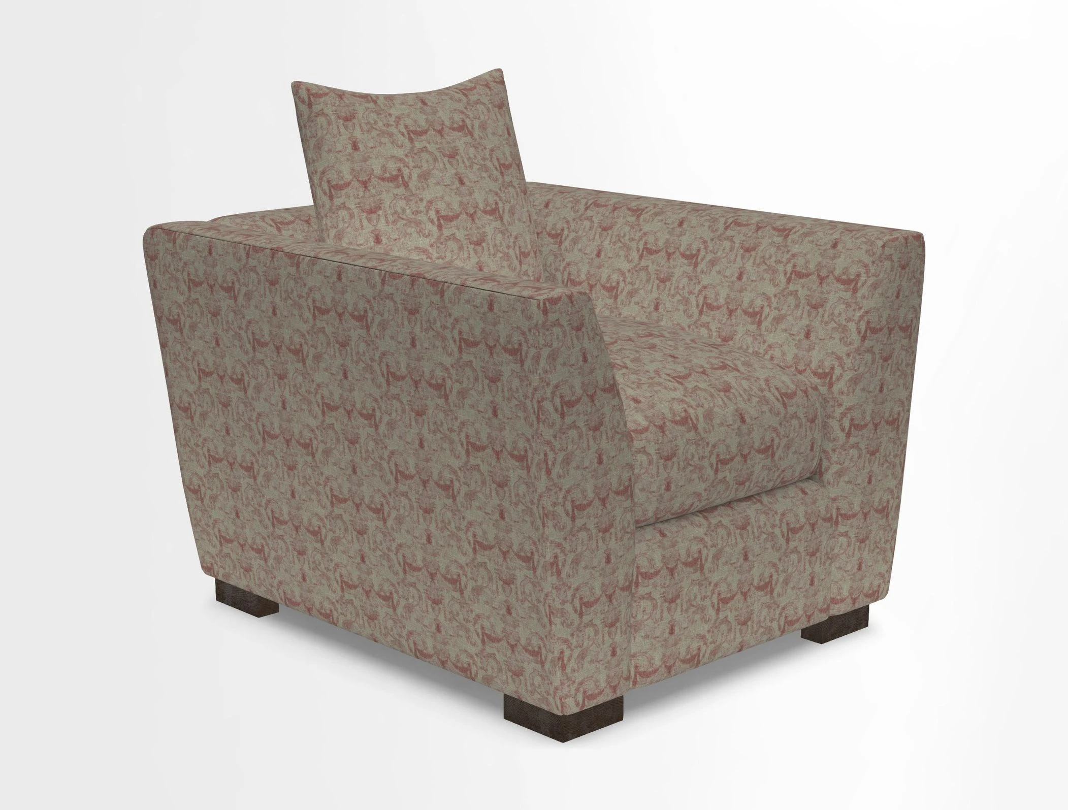 Hambledon Chair in Two Tone Plain  Biscuit