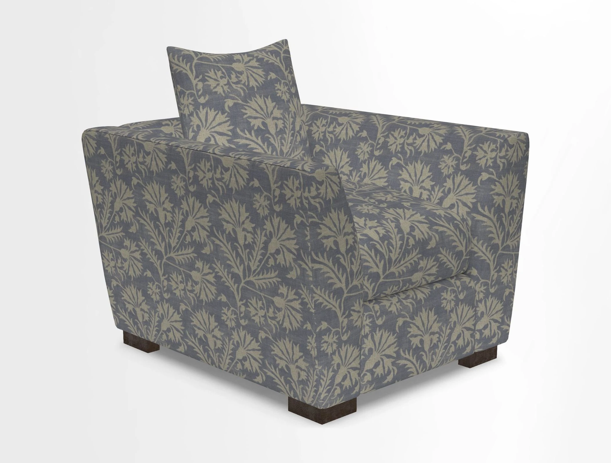 Hambledon Chair in Two Tone Plain  Biscuit