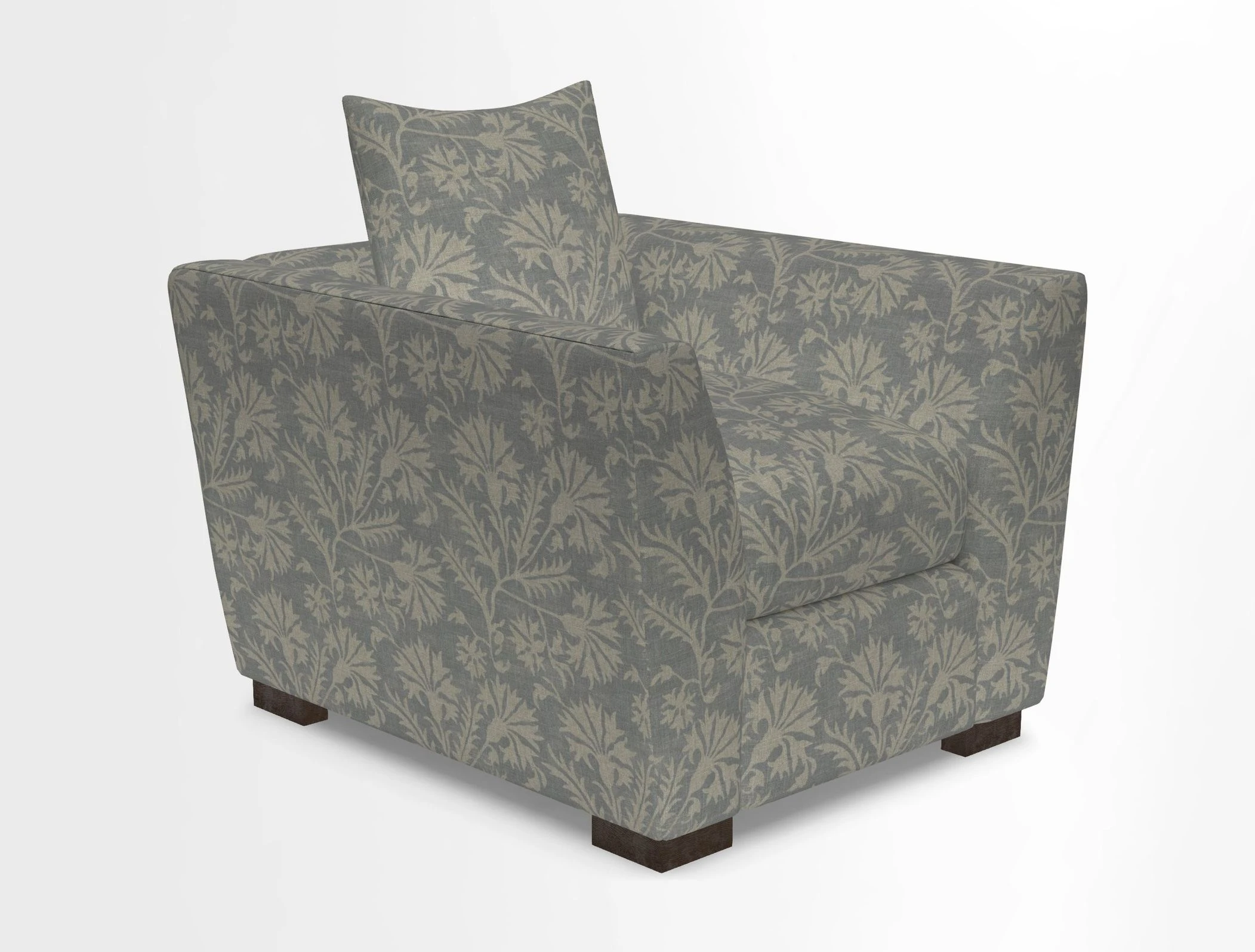 Hambledon Chair in Two Tone Plain  Biscuit