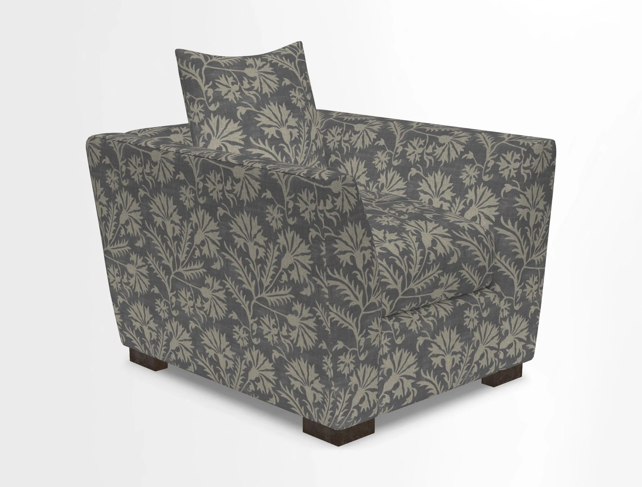 Hambledon Chair in Two Tone Plain  Biscuit