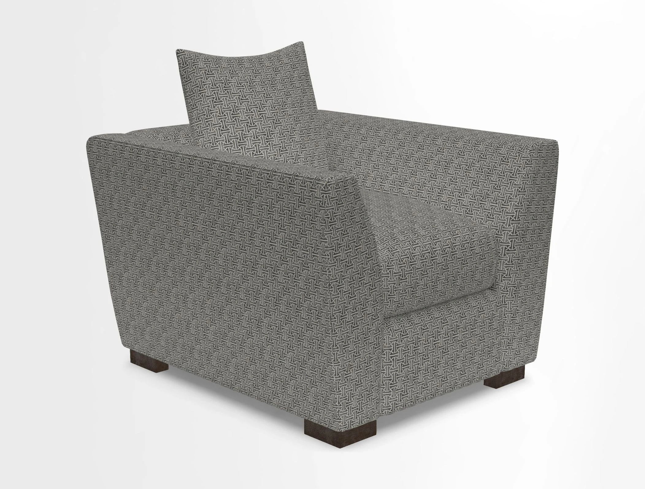 Hambledon Chair in Two Tone Plain  Biscuit