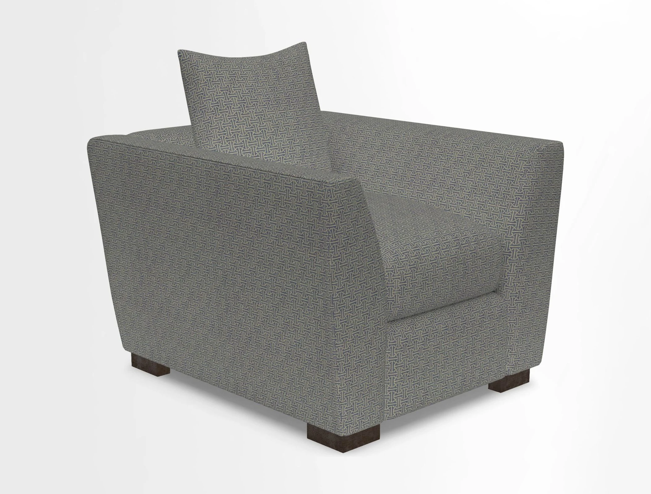 Hambledon Chair in Two Tone Plain  Biscuit