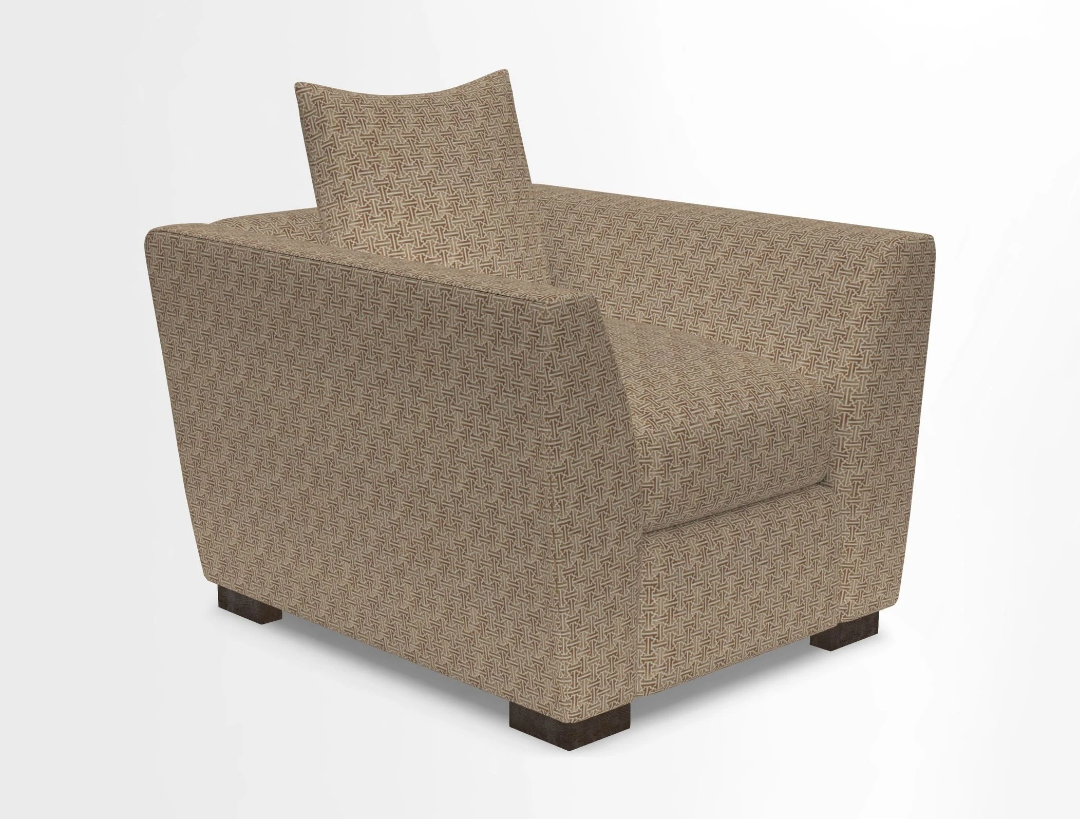 Hambledon Chair in Two Tone Plain  Biscuit
