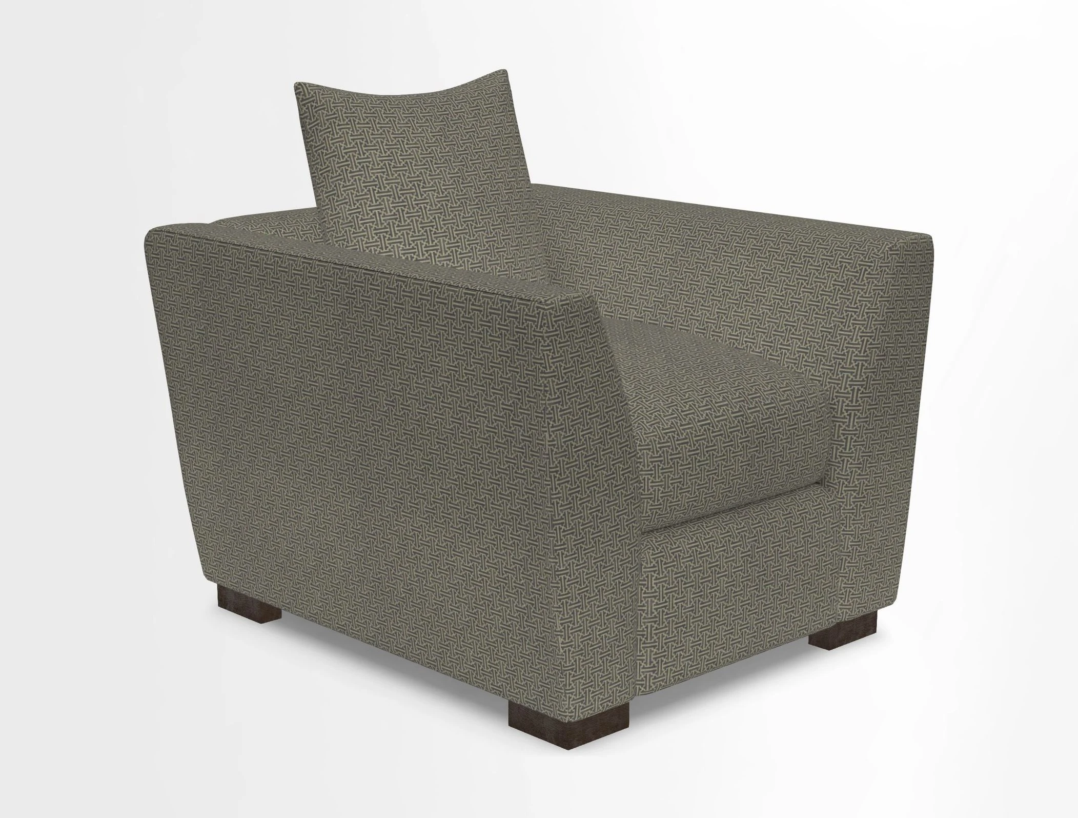 Hambledon Chair in Two Tone Plain  Biscuit