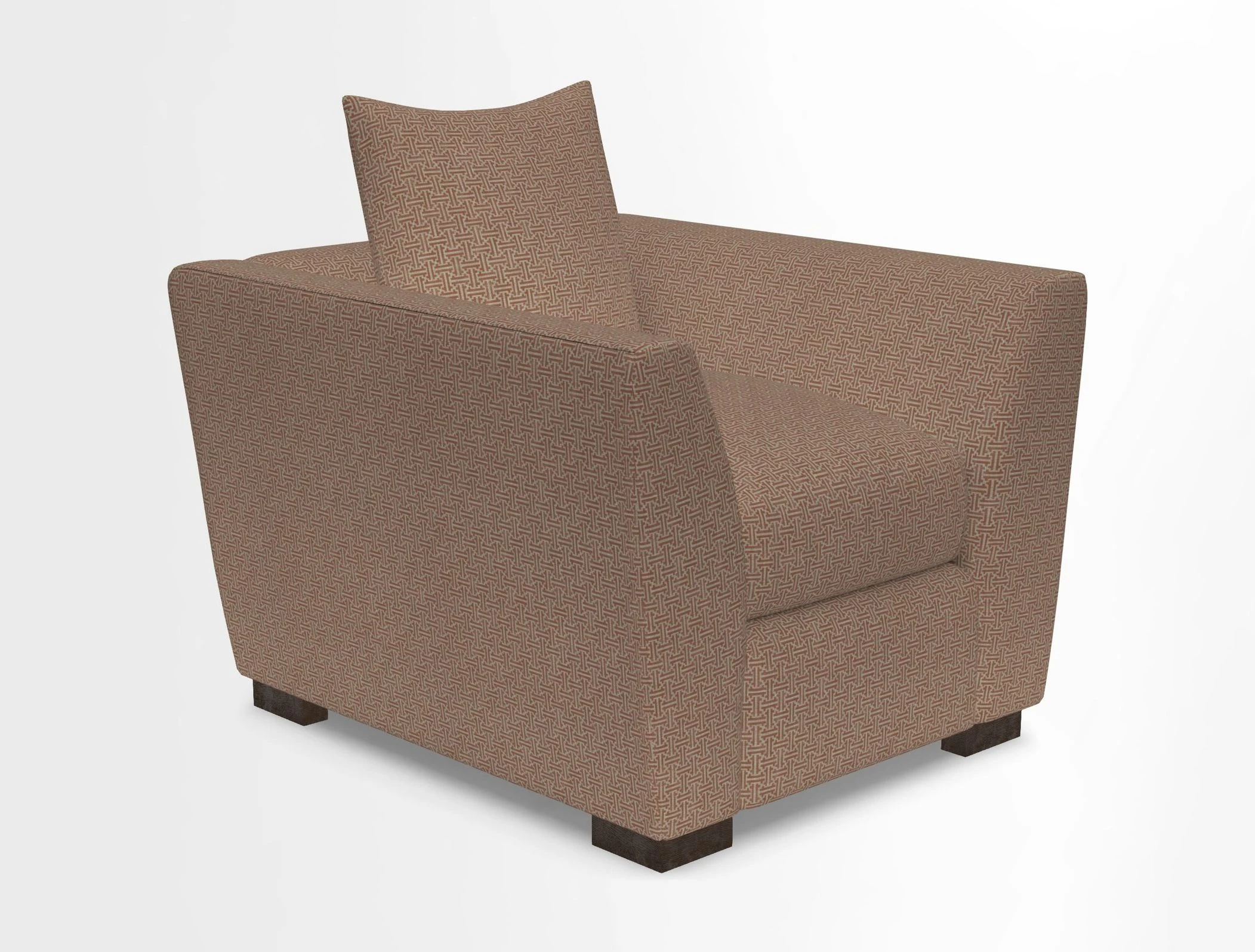Hambledon Chair in Two Tone Plain  Biscuit