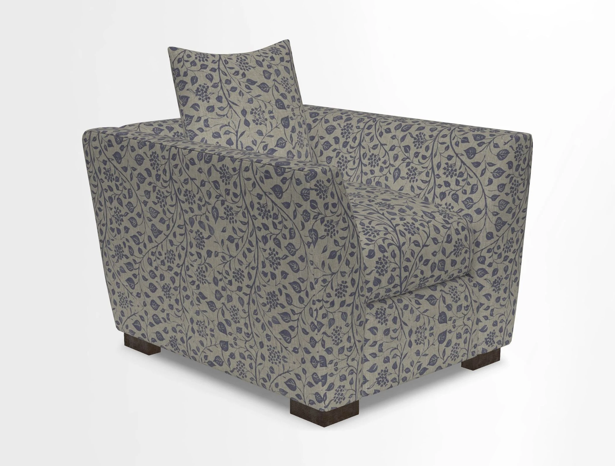 Hambledon Chair in Two Tone Plain  Biscuit