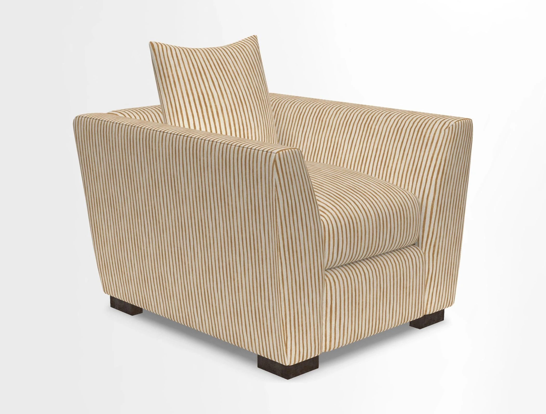 Hambledon Chair in Two Tone Plain  Biscuit