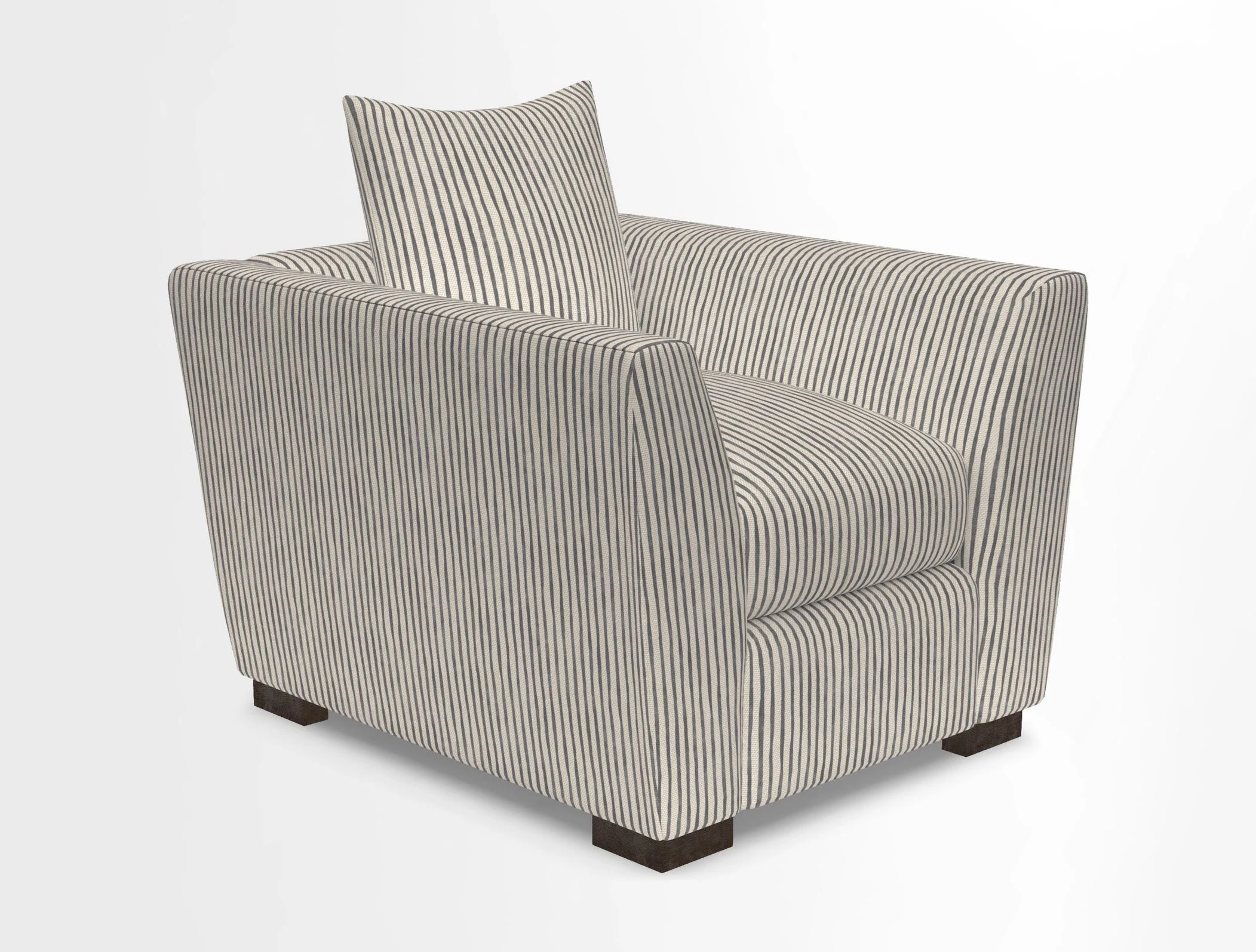 Hambledon Chair in Two Tone Plain  Biscuit