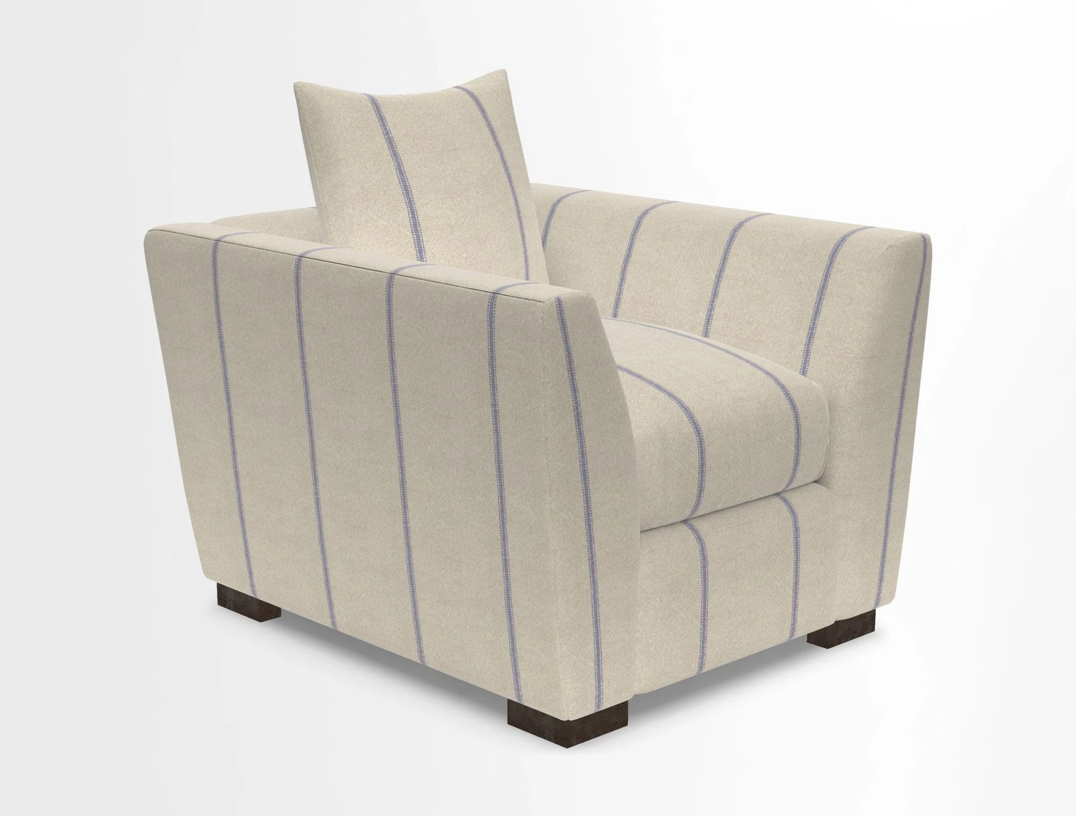 Hambledon Chair in Two Tone Plain  Biscuit