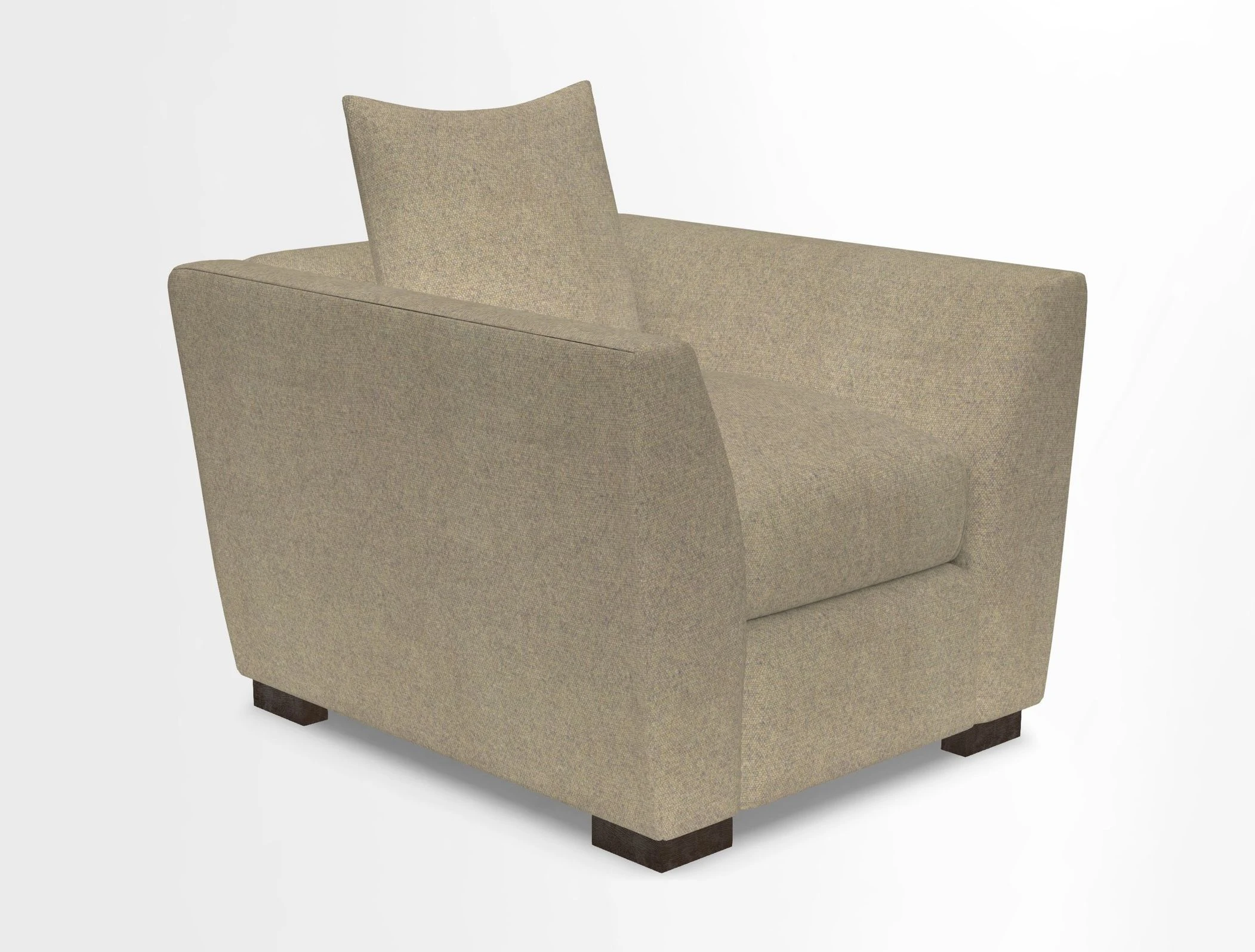 Hambledon Chair in Two Tone Plain  Biscuit