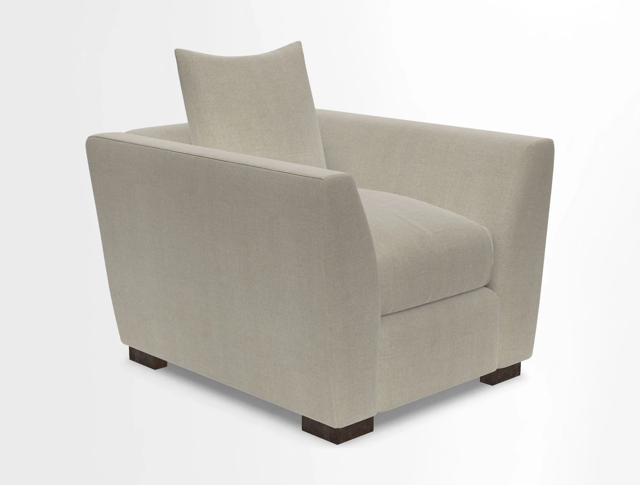 Hambledon Chair in Two Tone Plain  Biscuit