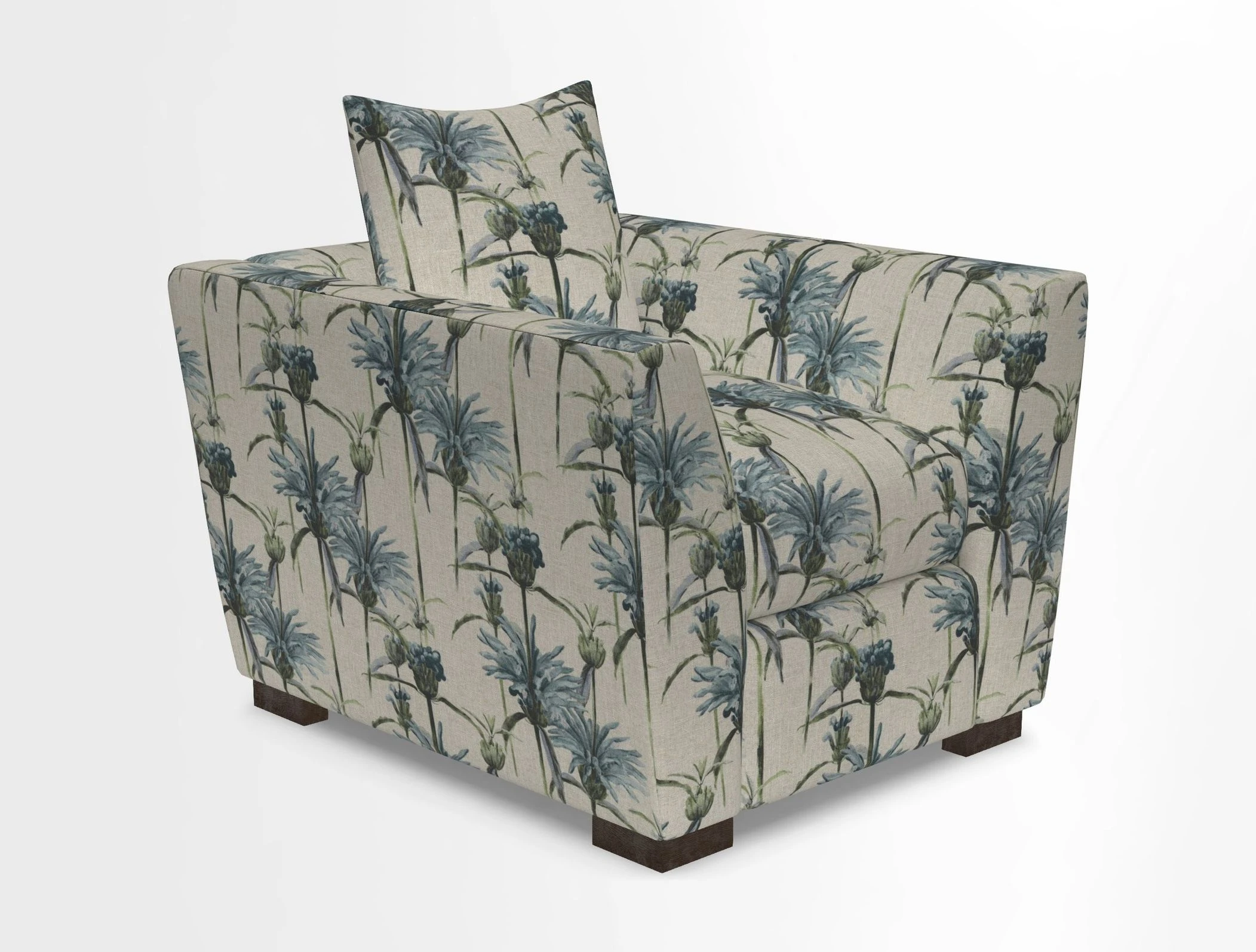 Hambledon Chair in Two Tone Plain  Biscuit