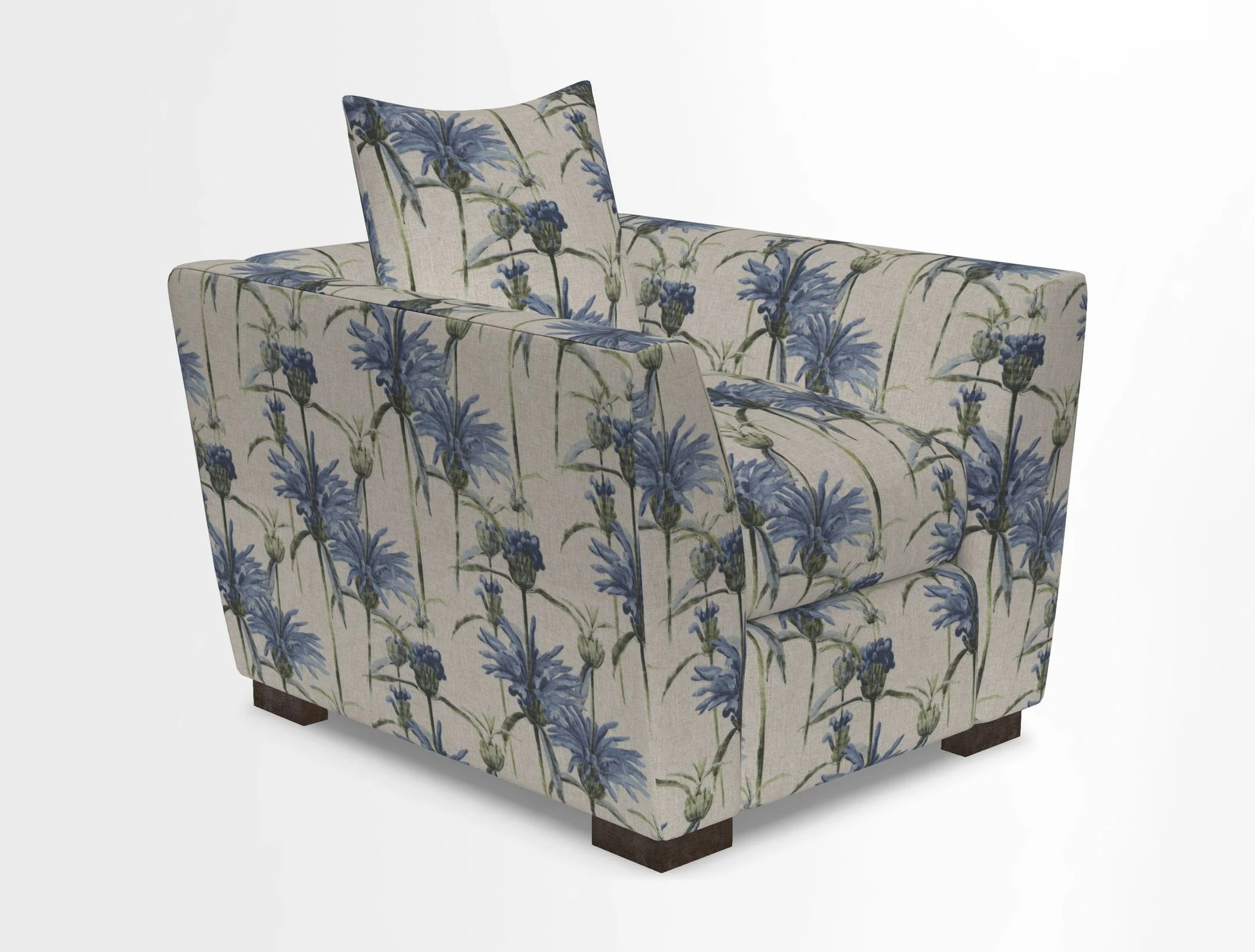 Hambledon Chair in Two Tone Plain  Biscuit