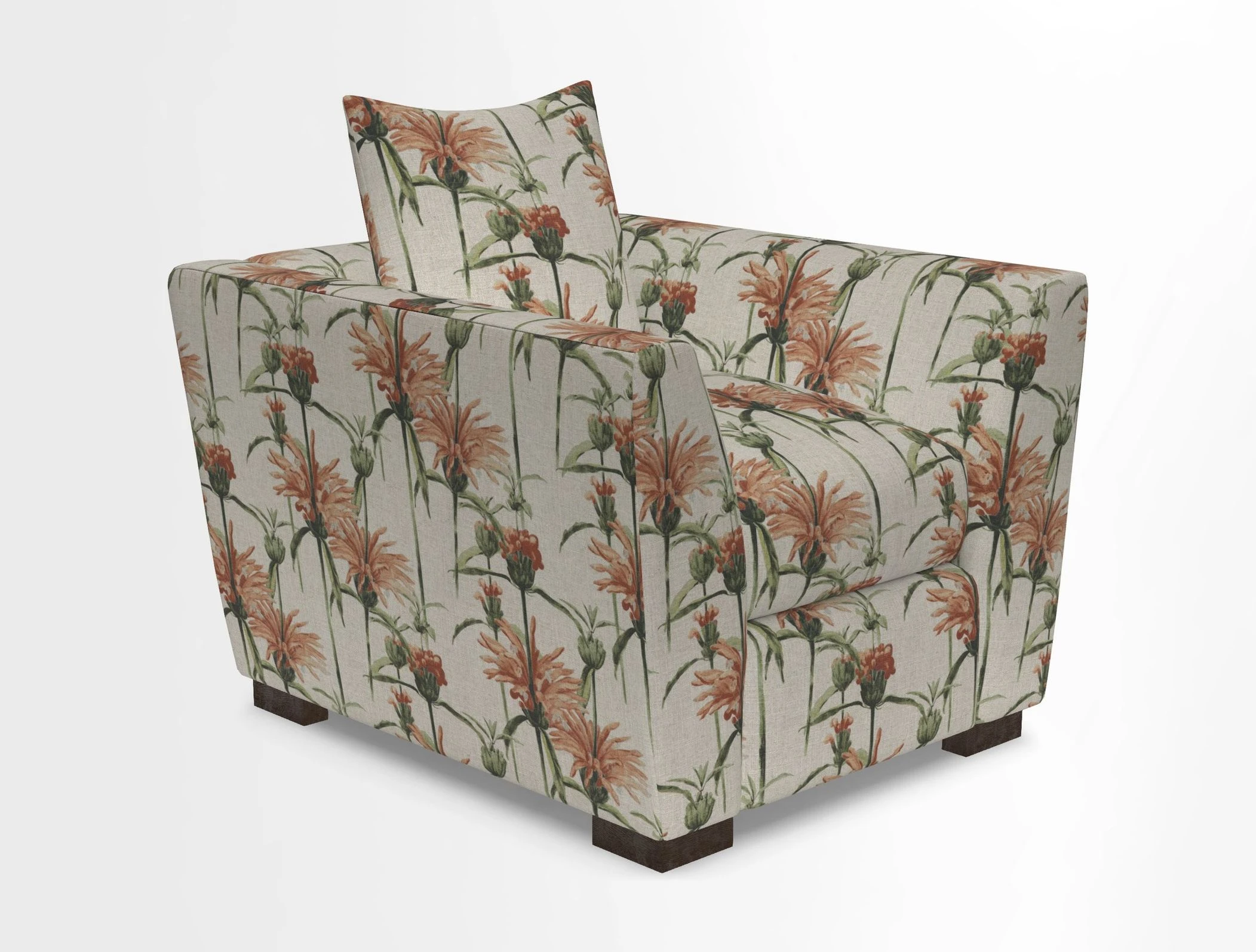 Hambledon Chair in Two Tone Plain  Biscuit