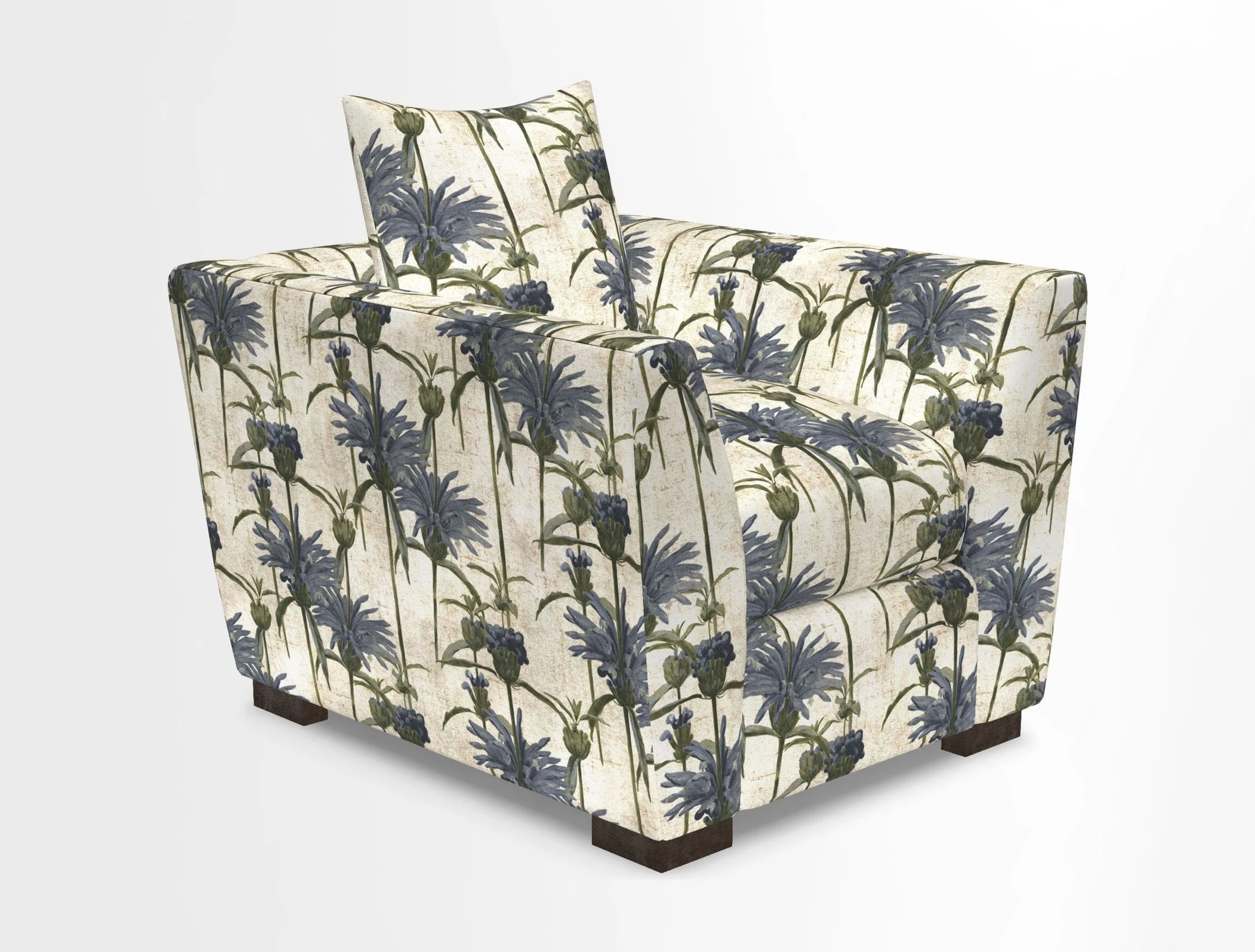 Hambledon Chair in Two Tone Plain  Biscuit