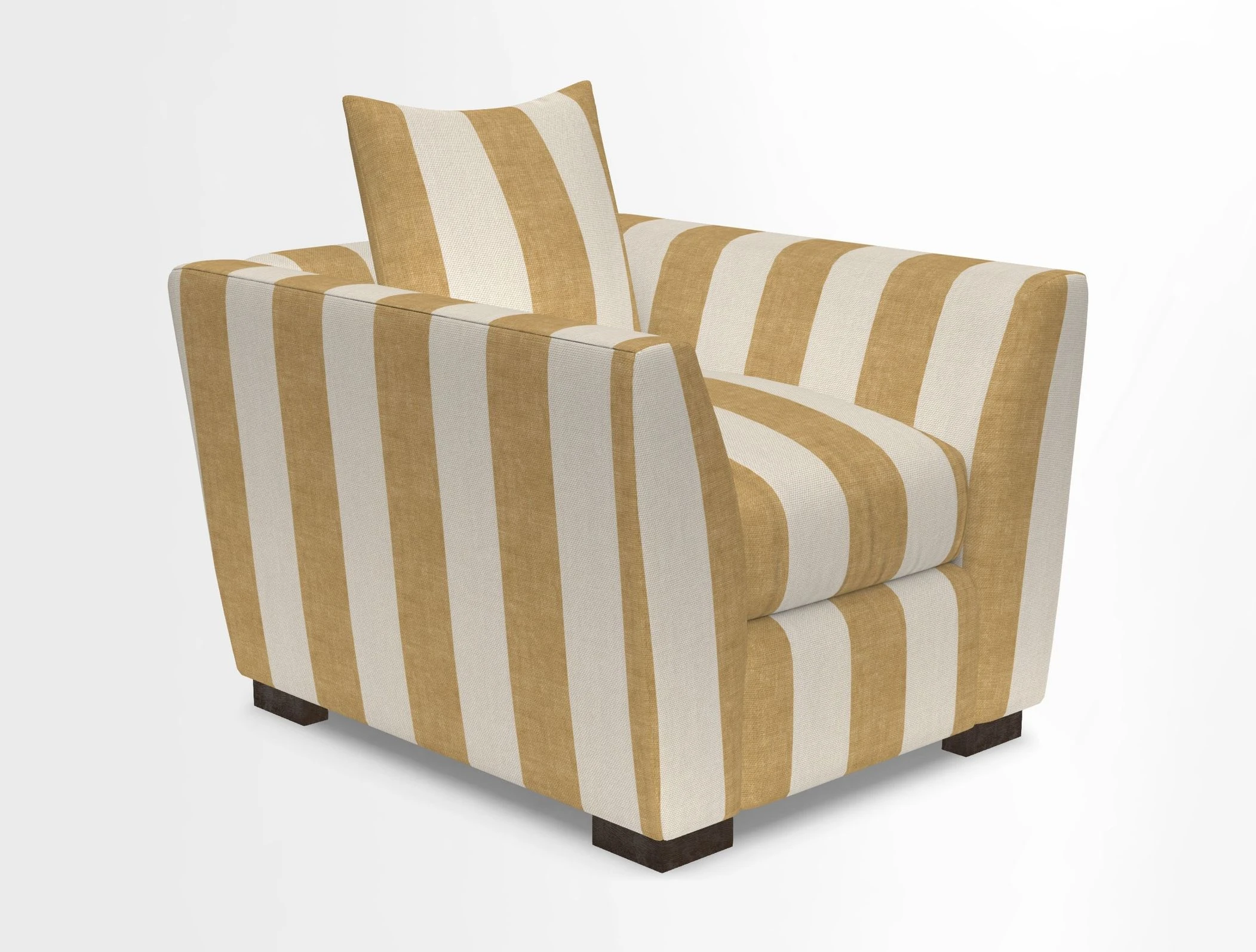 Hambledon Chair in Two Tone Plain  Biscuit