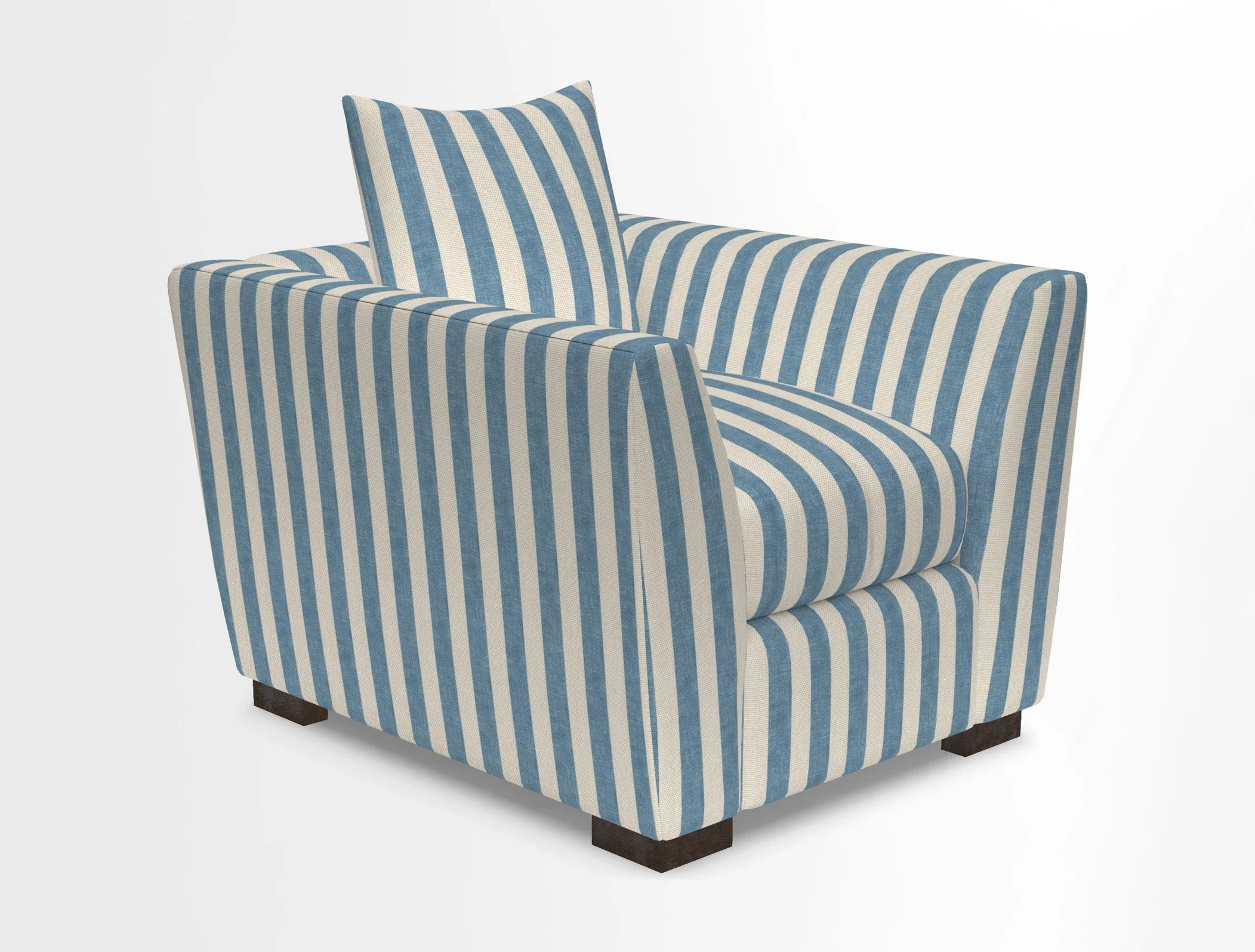 Hambledon Chair in Two Tone Plain  Biscuit