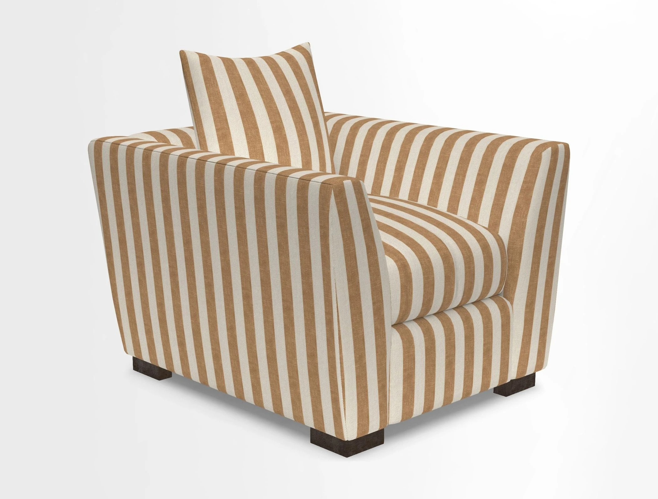 Hambledon Chair in Two Tone Plain  Biscuit