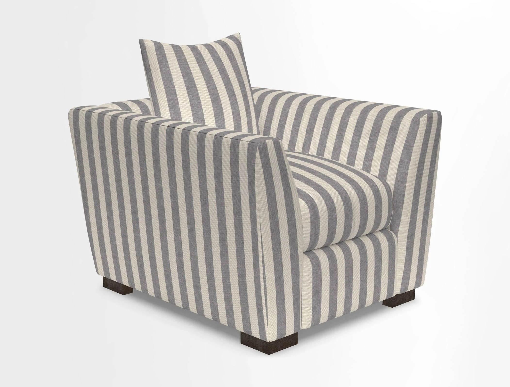 Hambledon Chair in Two Tone Plain  Biscuit