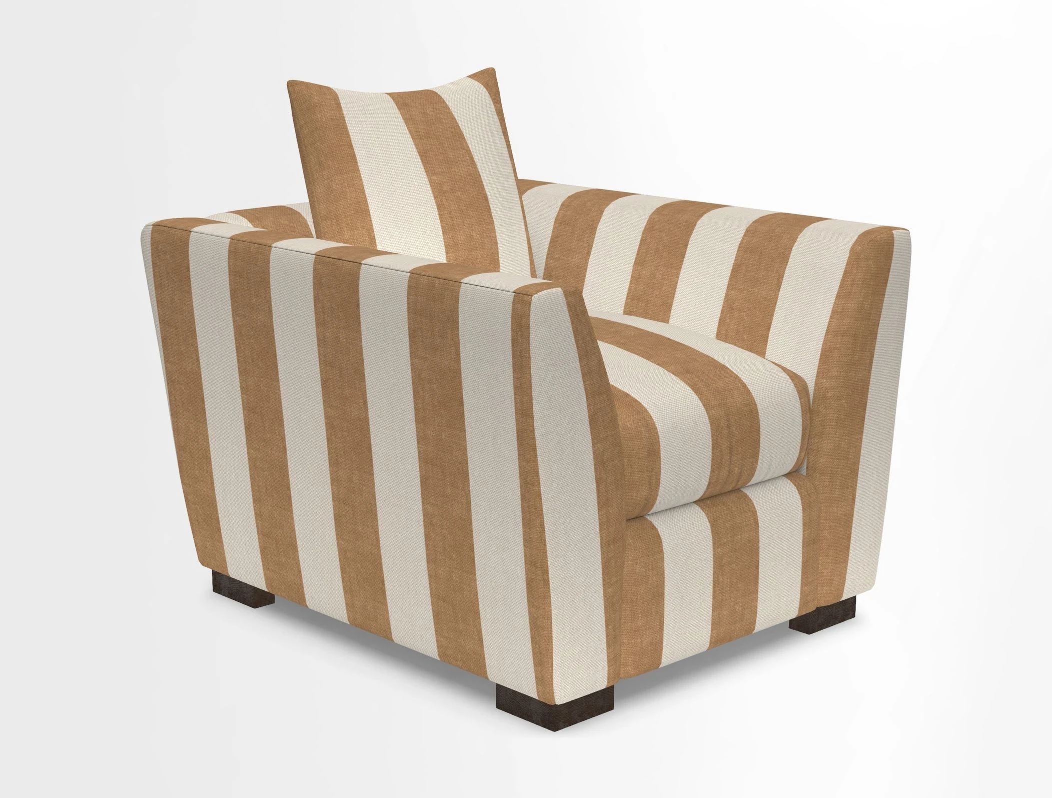 Hambledon Chair in Two Tone Plain  Biscuit
