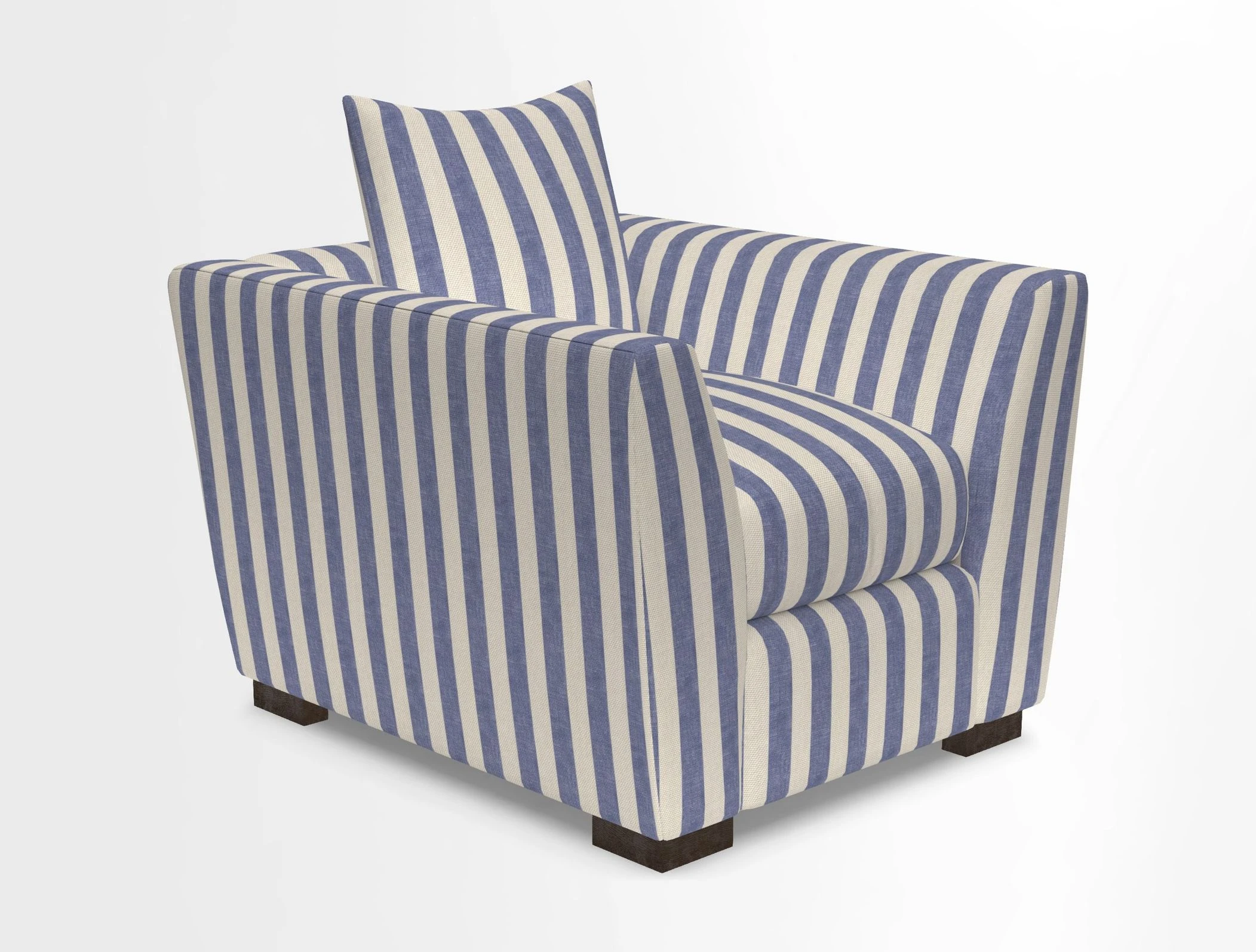 Hambledon Chair in Two Tone Plain  Biscuit