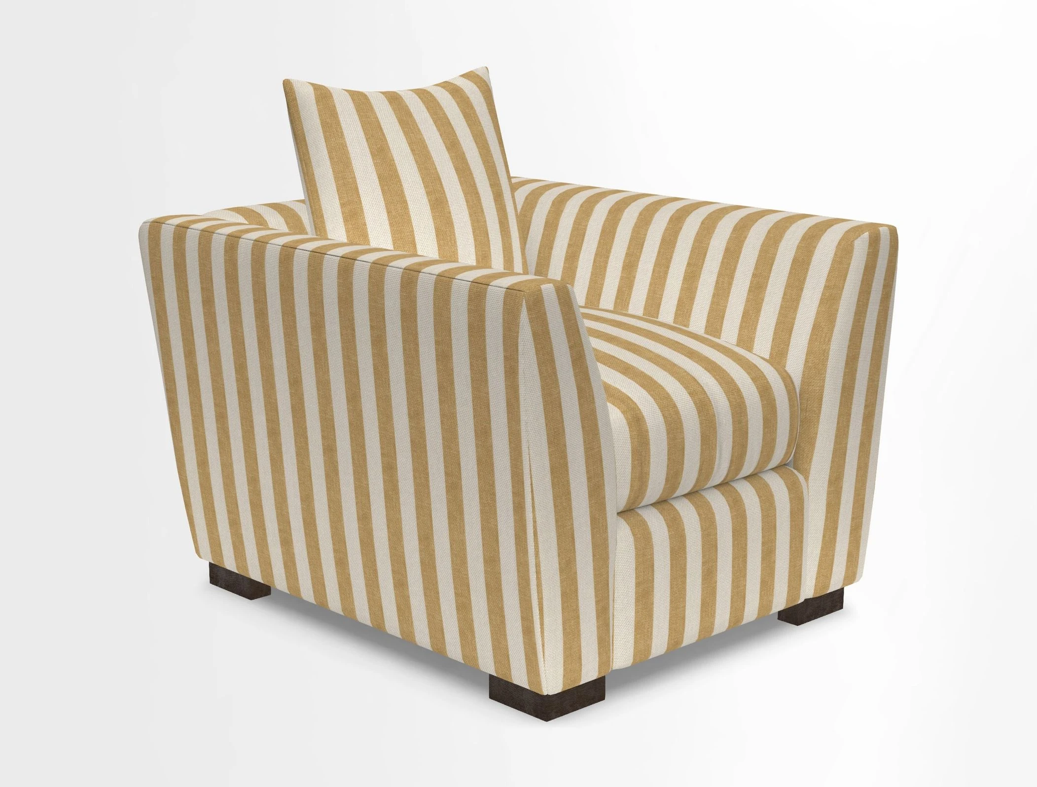 Hambledon Chair in Two Tone Plain  Biscuit