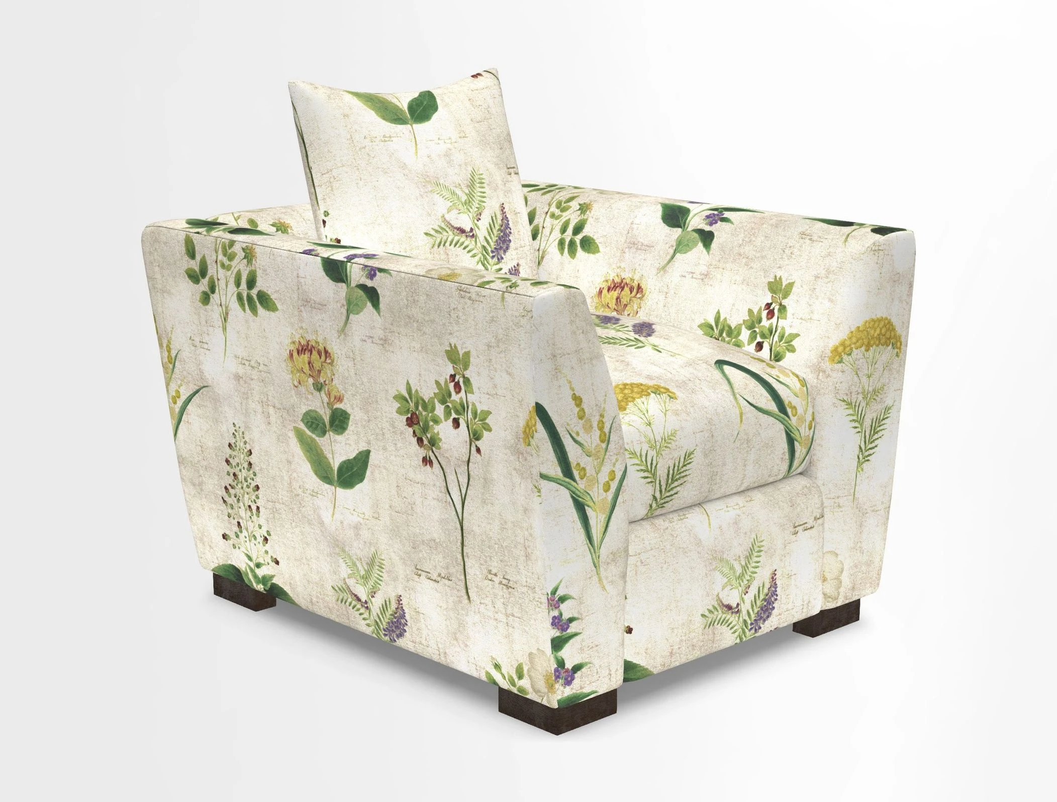Hambledon Chair in Two Tone Plain  Biscuit